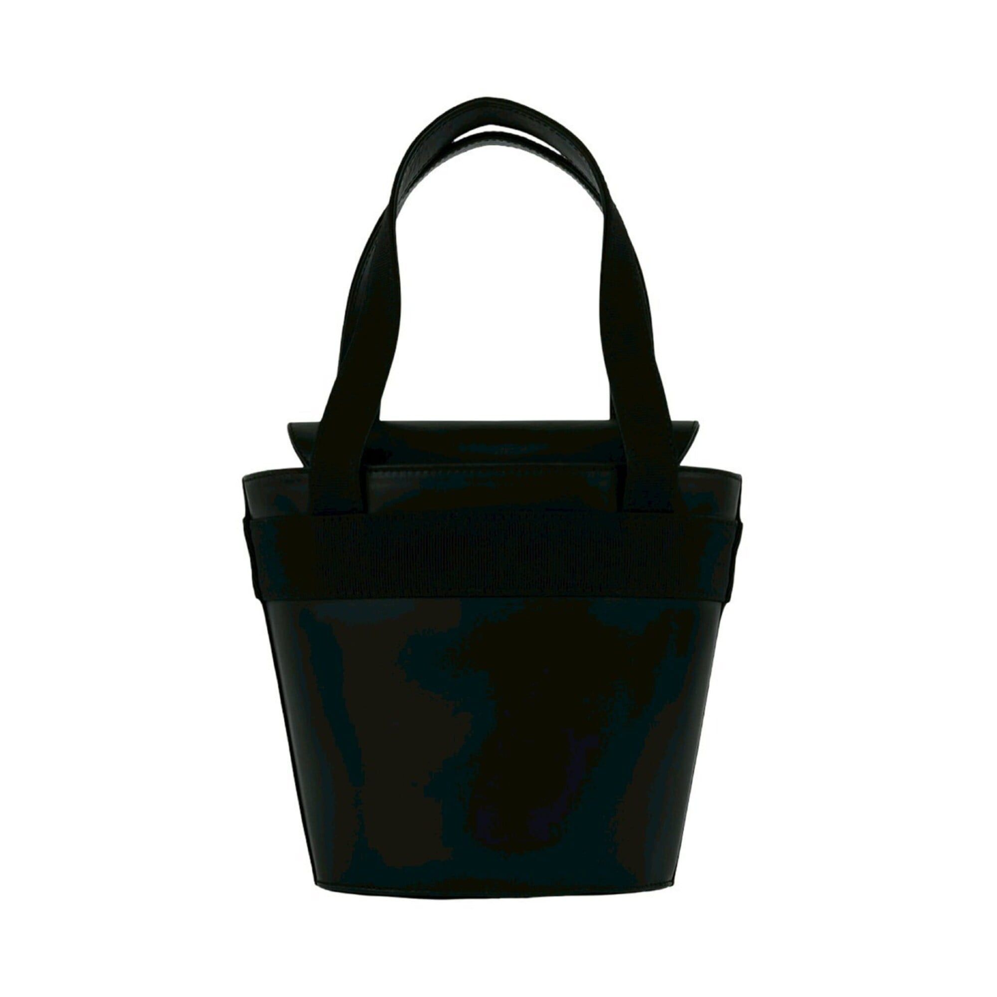 Salvatore Ferragamo Salvatore Ferragamo Vara Ribbon Leather Mini Tote Bag, Black, 15915 Size ONE SIZE - 3 Thumbnail