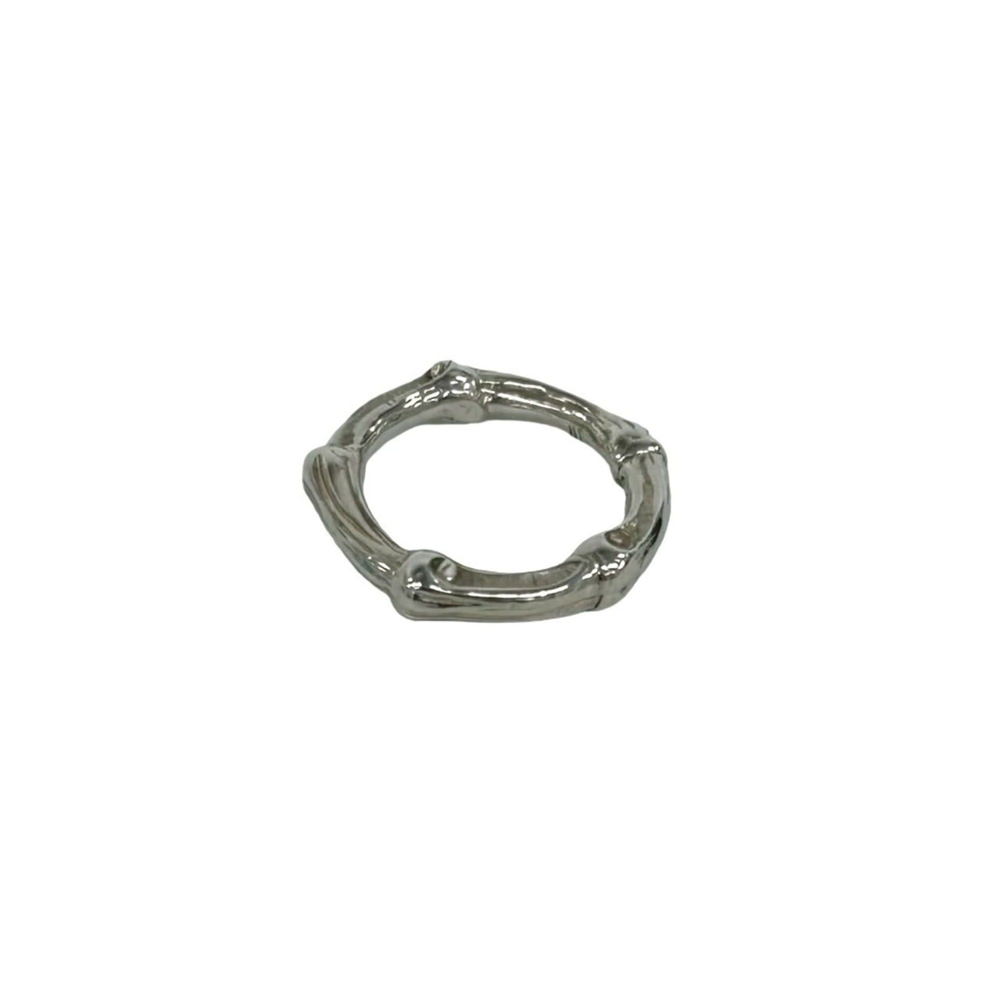 Tiffany & Co. TIFFANY&Co. Tiffany Bamboo Sterling Silver 925 Ring, Women's/Men's Accessory, Silver, 64586 Size ONE SIZE - 5 Thumbnail