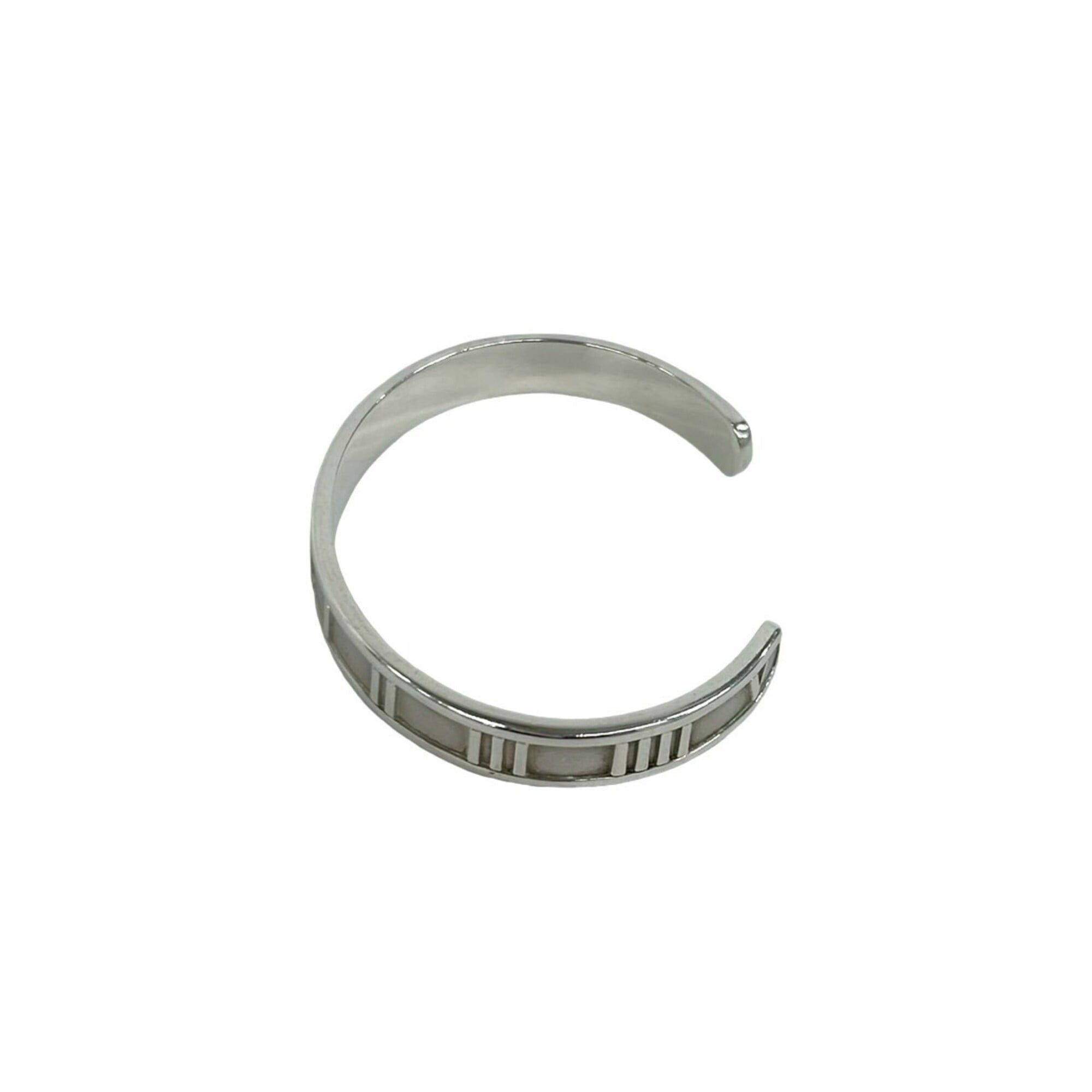 Tiffany & Co. TIFFANY&Co. Tiffany Atlas Bangle, Sterling Silver 925 Bracelet, Accessory, 66665 Size ONE SIZE - 5 Thumbnail