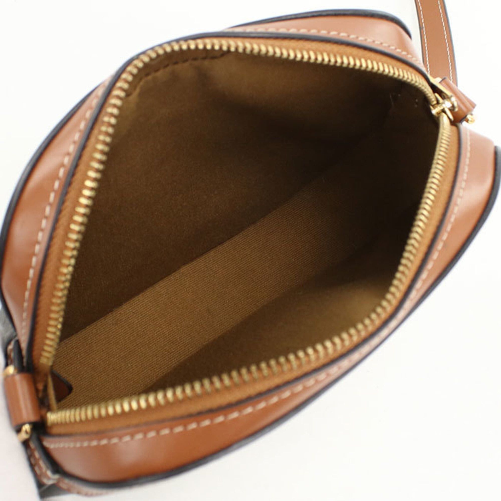 Celine Celine Crossbody Shoulder Bag Camera Triomphe Canvas Women's Brown Size ONE SIZE - 3 Thumbnail
