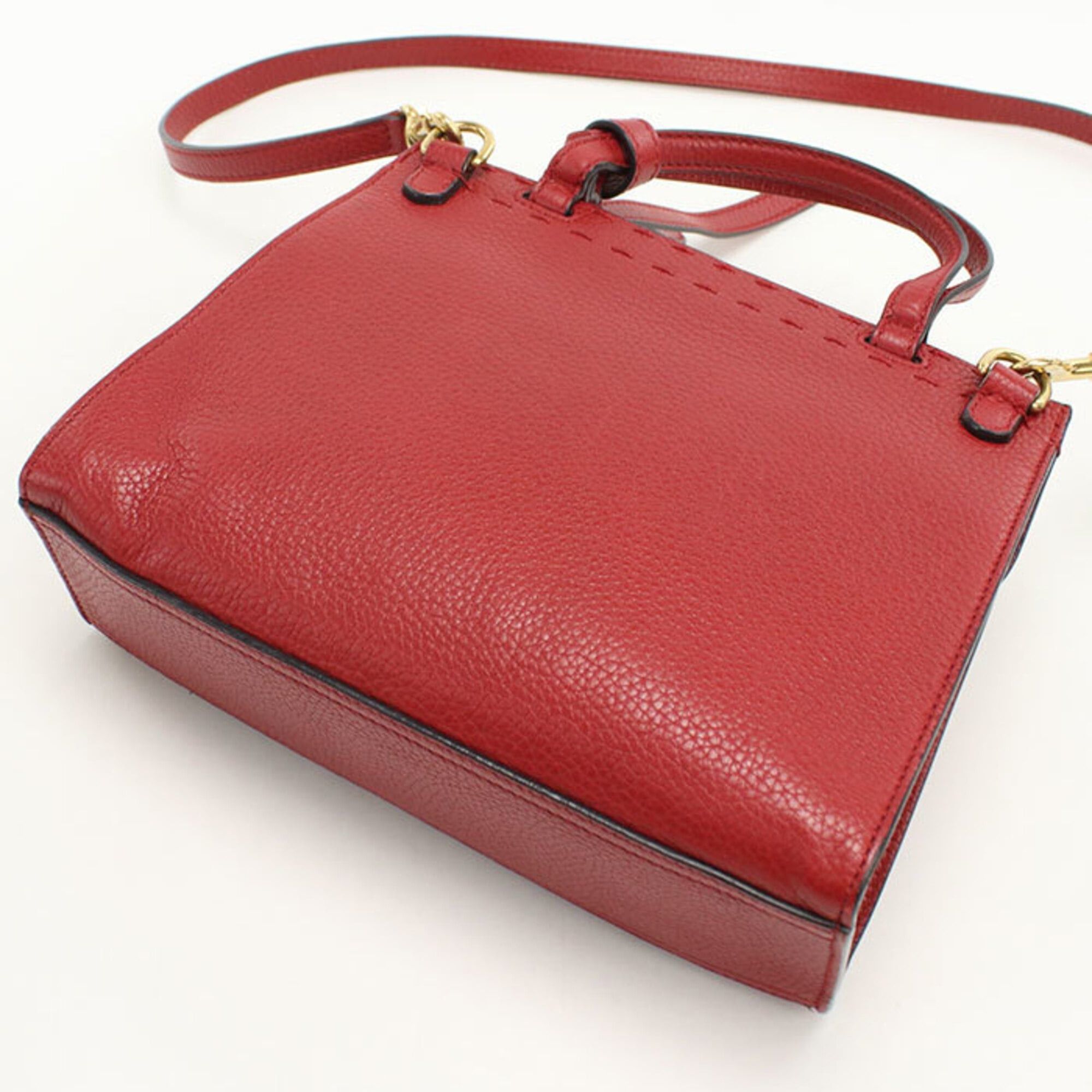 Gucci Gucci Handbag 442622 2WAY GG Marmont Women's Red Size ONE SIZE - 2 Thumbnail