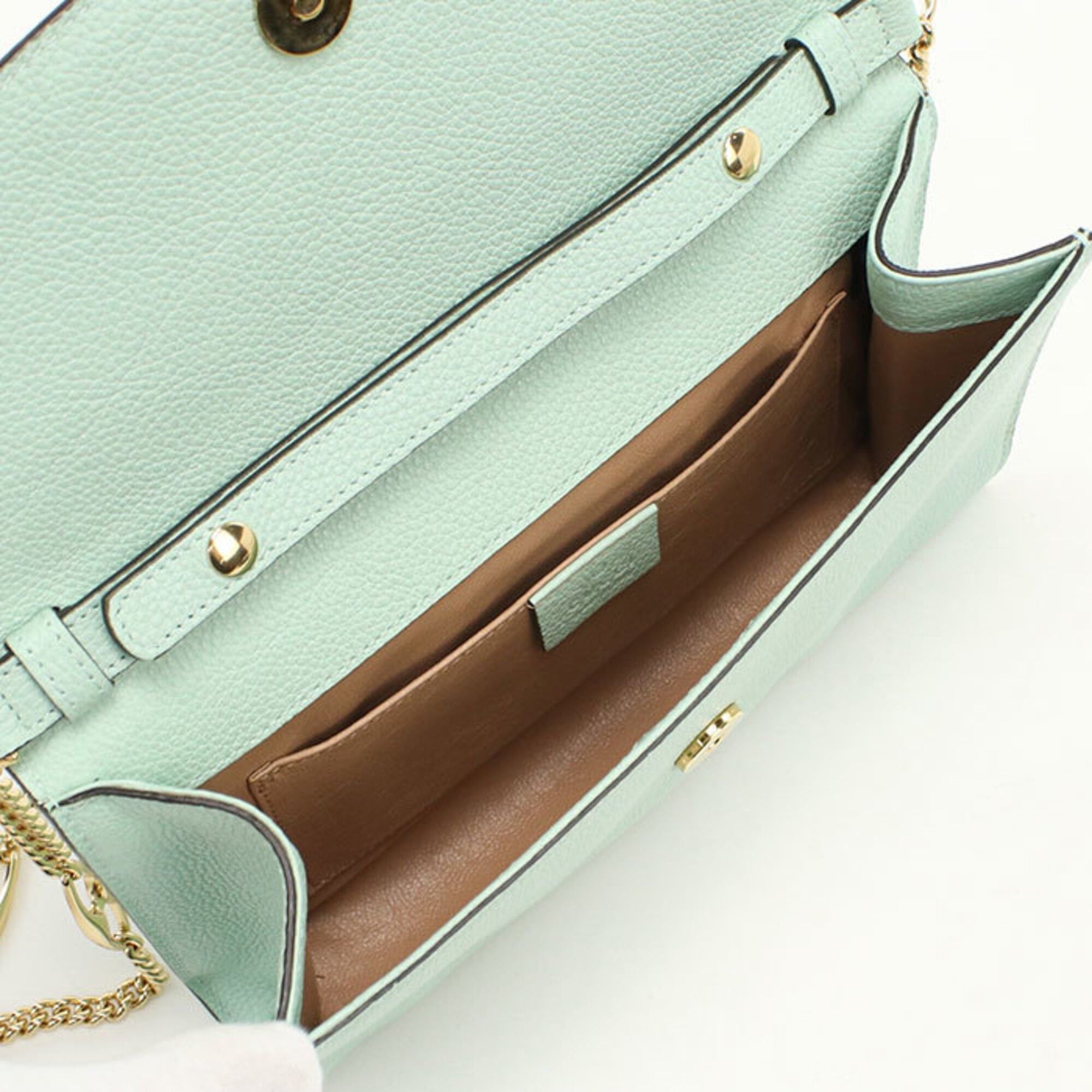 Gucci GUCCI handbag 572375 2WAY Zumi women's green Size ONE SIZE - 3 Thumbnail