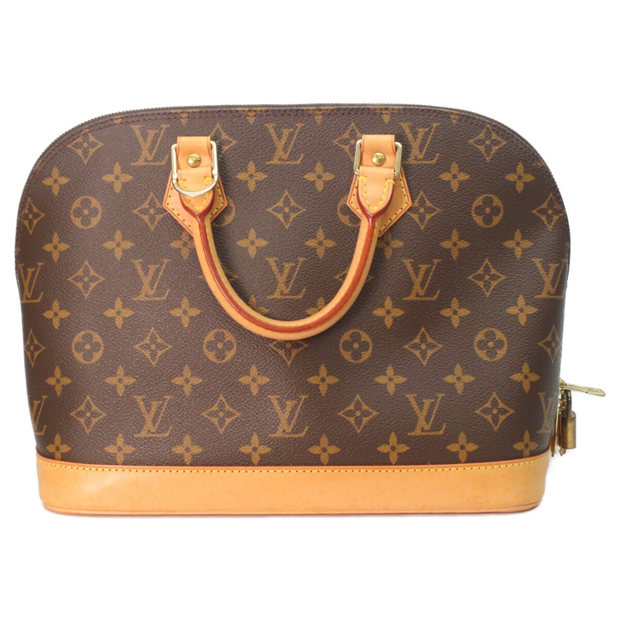 Louis Vuitton LOUIS VUITTON M51130 Monogram Alma Handbag, Beige, Gold Hardware, Women's Size ONE SIZE - 3 Thumbnail