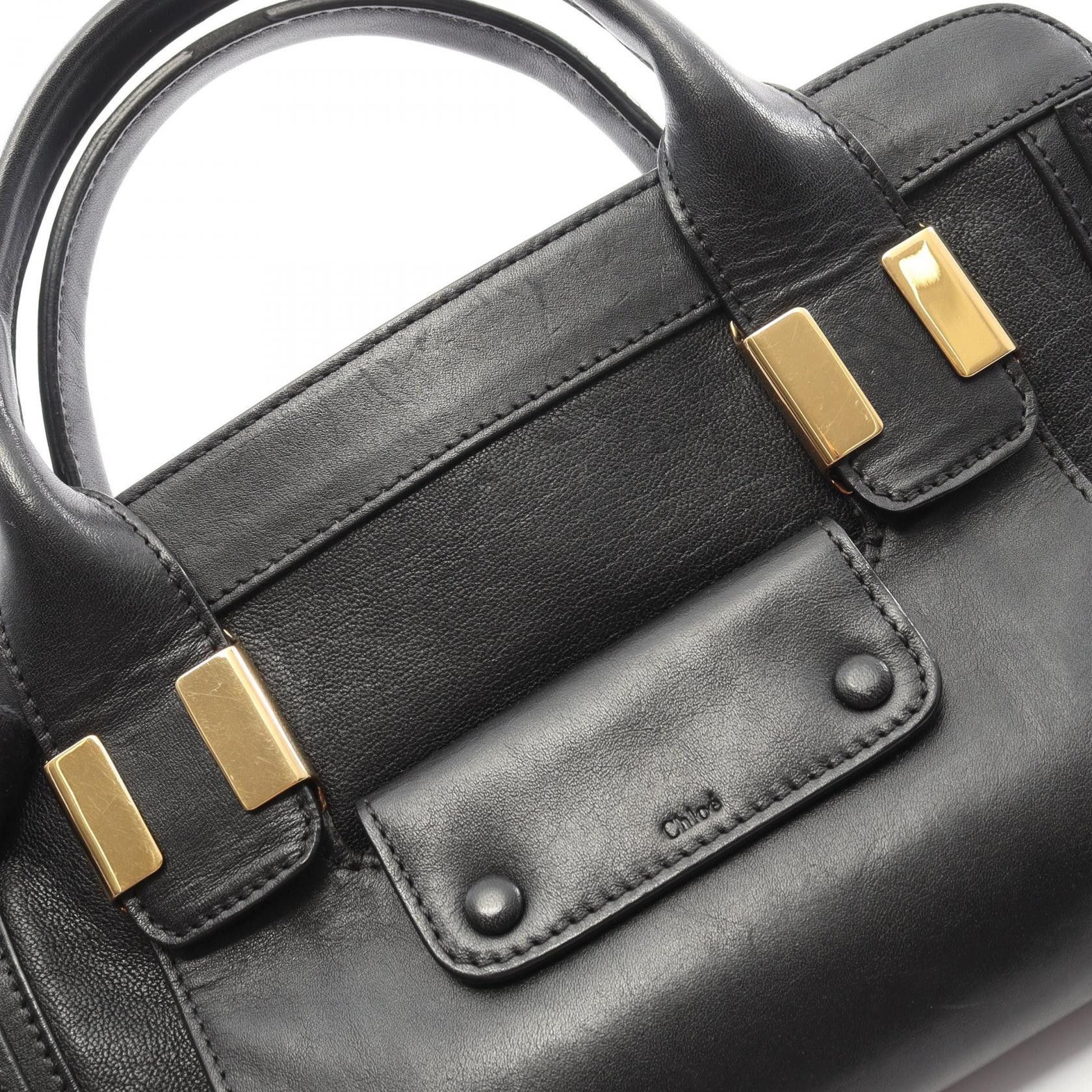 Chloe Chloe Chloe ALICE leather handbag Leather Handbag DUTY FREE for USA Size ONE SIZE - 8 Thumbnail
