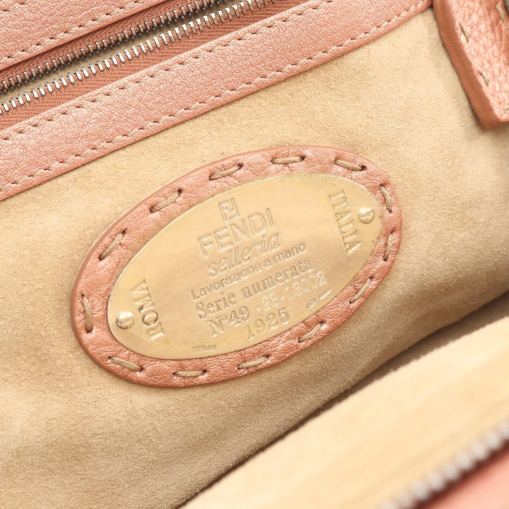 Fendi Fendi Fendi Selleria Leather Handbag Leather Handbag 8BN127 DUTY FREE for USA Size ONE SIZE - 4 Thumbnail