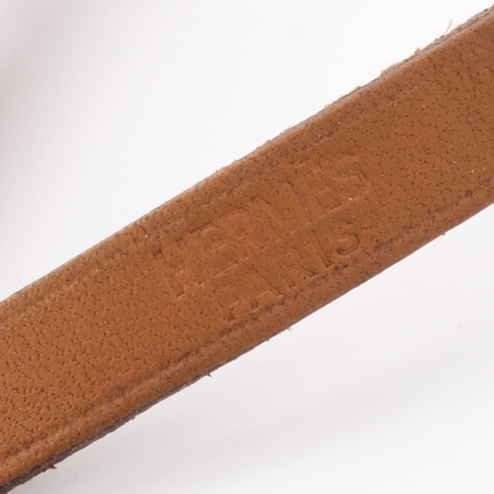 Hermes Hermes Hermes Api3 Tandem Leather Stainless Steel Bracelet Leather Bracelet G DUTY FREE for USA Size ONE SIZE - 4 Thumbnail