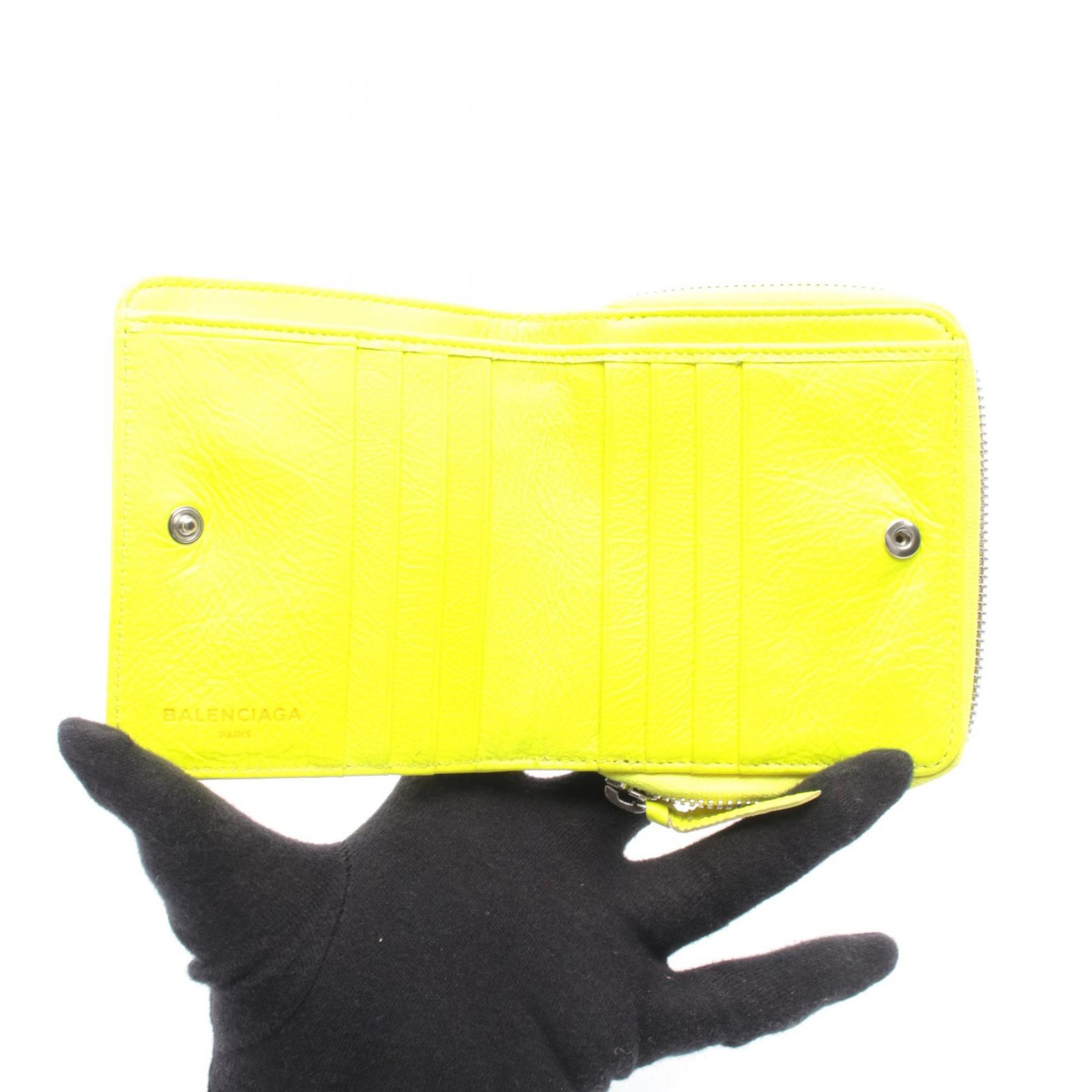 Balenciaga Balenciaga Balenciaga Classic Billfold Zip Leather Wallet Leather Short Wallet 310699 DUTY FREE for USA Size ONE SIZE - 4 Thumbnail