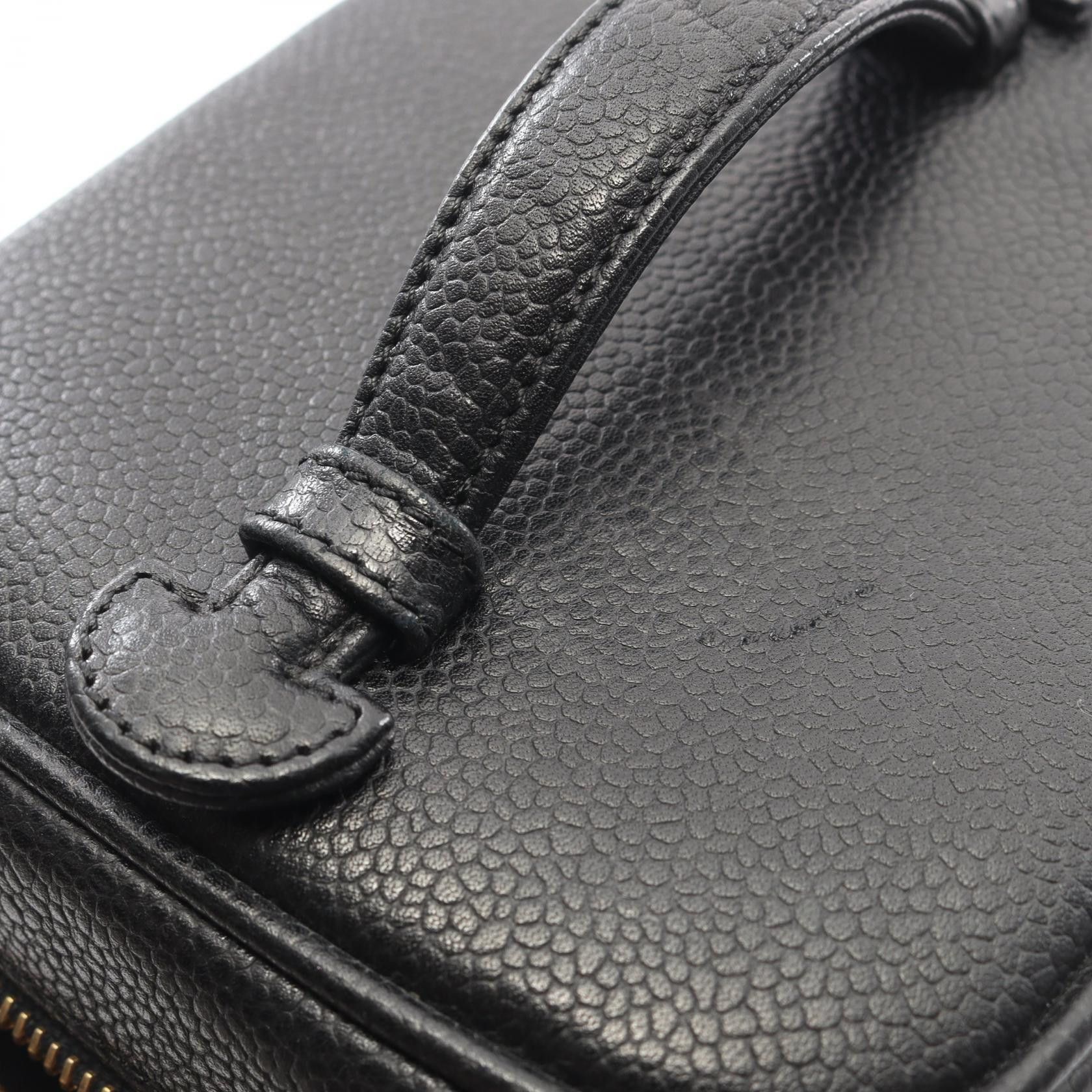 Chanel Chanel Chanel Coco Mark Grained Calfskin Handbag Leather Handbag DUTY FREE for USA Size ONE SIZE - 8 Thumbnail