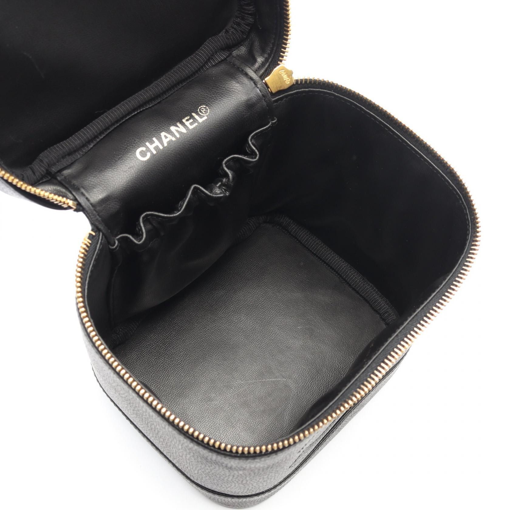 Chanel Chanel Chanel Coco Mark Grained Calfskin Handbag Leather Handbag DUTY FREE for USA Size ONE SIZE - 3 Thumbnail