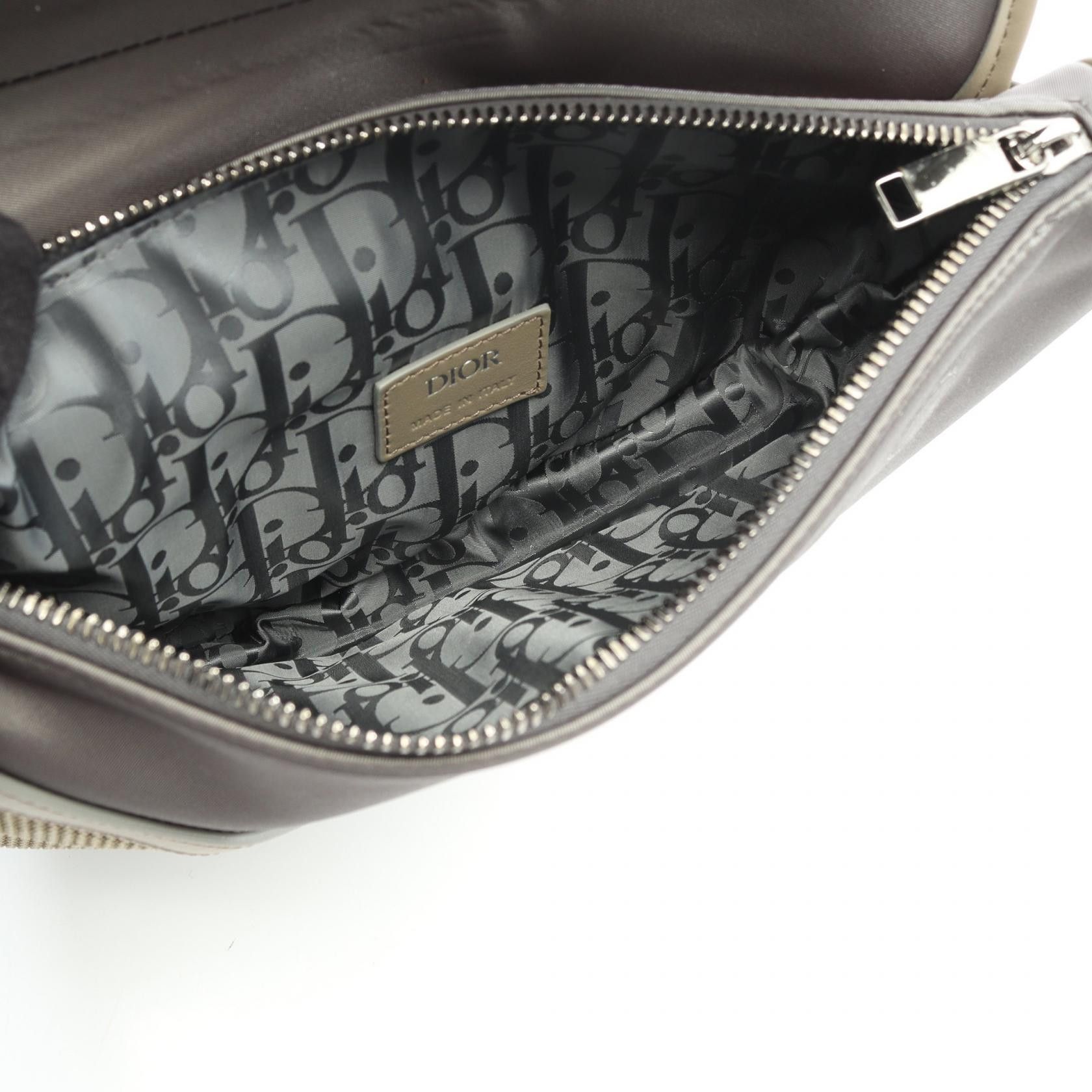 Dior Dior Dior SADDLE waist bag body bag Textile Belt Bag DUTY FREE for USA Size ONE SIZE - 3 Thumbnail