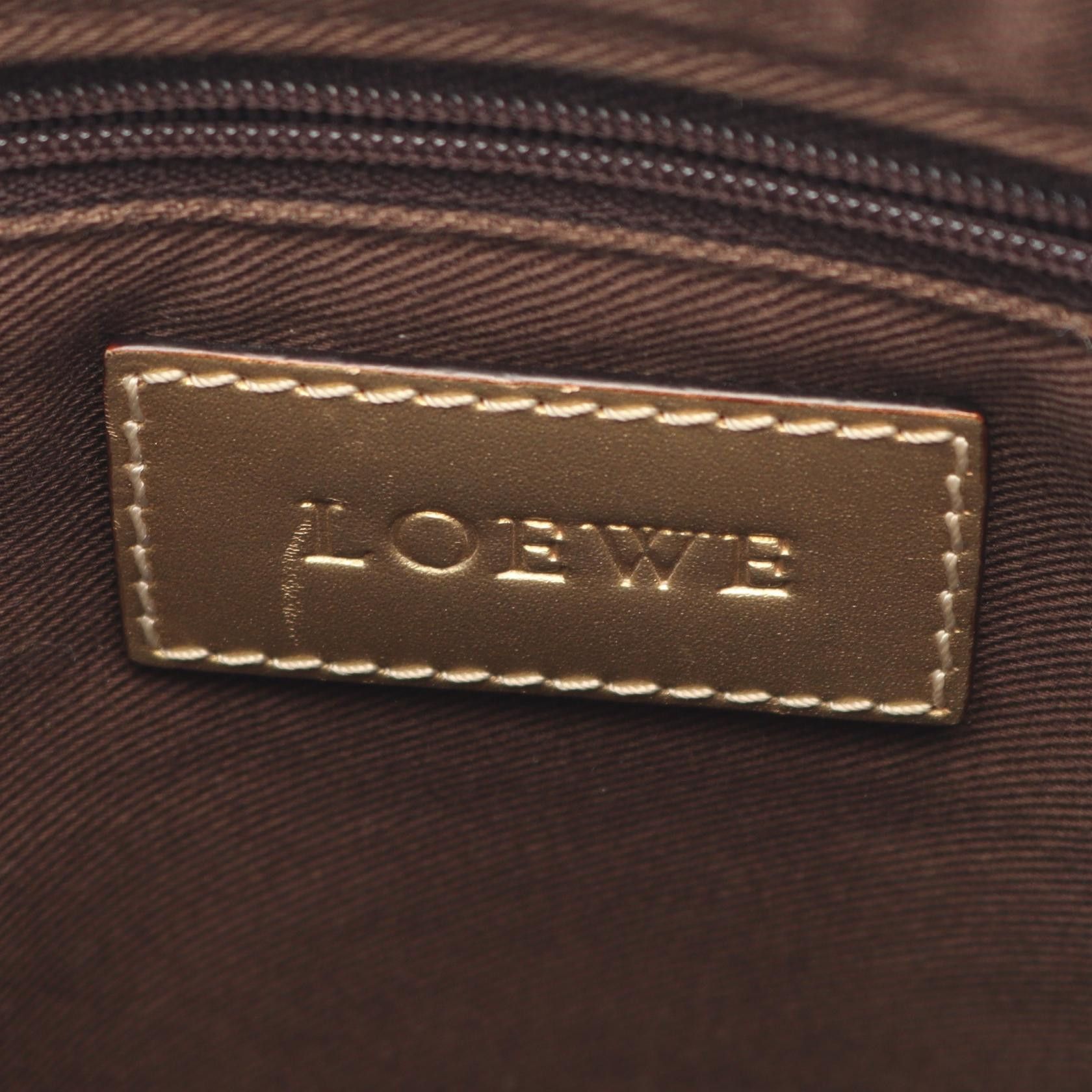Loewe Loewe Loewe Repeat Anagram PVC Coated Canvas Leather Shoulder Bag Plastic / Synthetic Shoulder Bag DUTY FREE for USA Size ONE SIZE - 4 Thumbnail