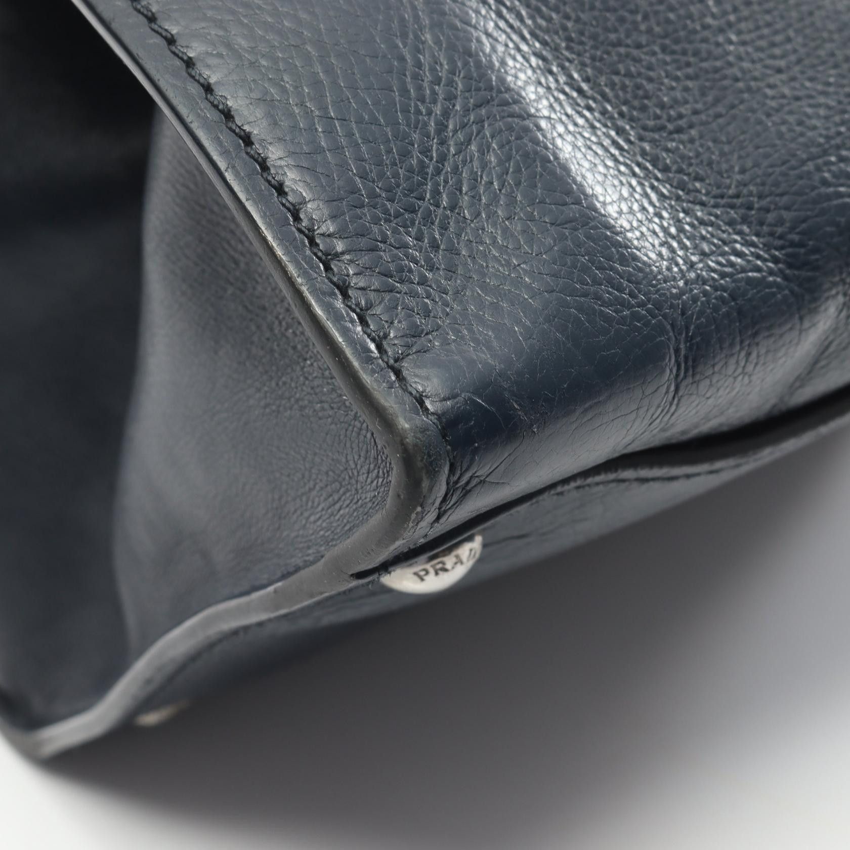 Prada Prada Prada Leather Handbag Leather Handbag DUTY FREE for USA Size ONE SIZE - 7 Thumbnail