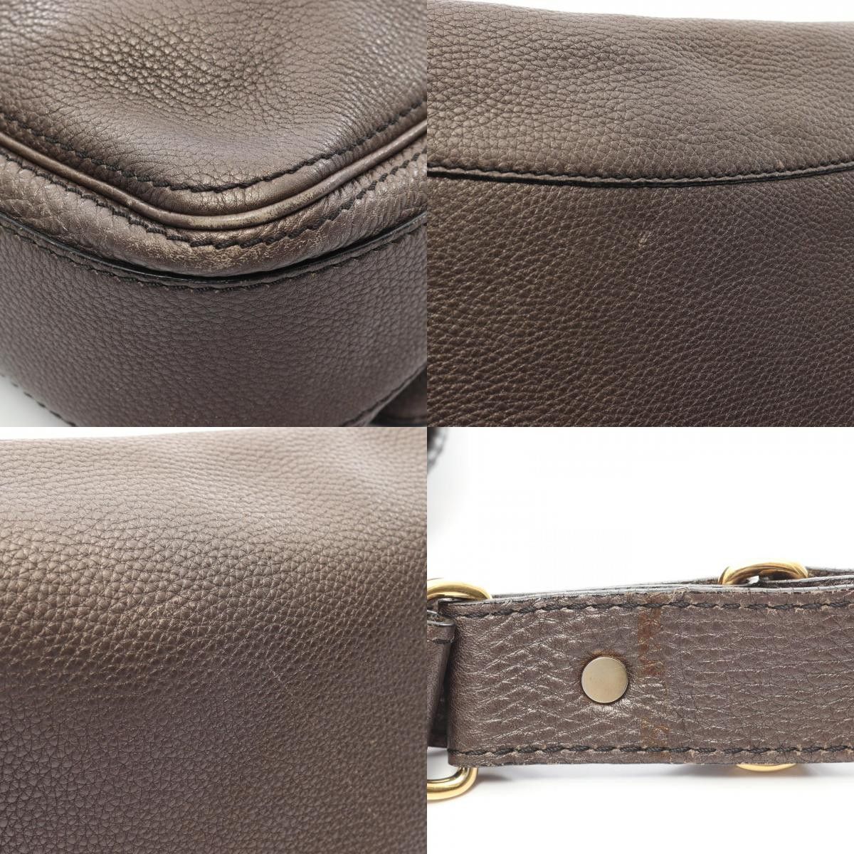 Celine Celine CELINE Leather Messenger Bag Leather Shoulder Bag DUTY FREE for USA Size ONE SIZE - 9 Thumbnail