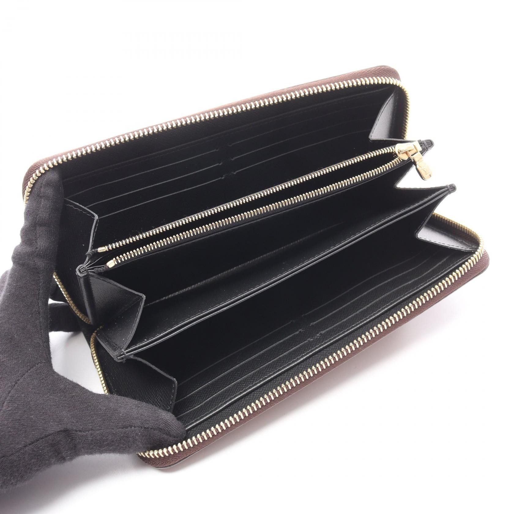 Louis Vuitton Louis Vuitton Louis Vuitton Zippy Wallet Monogram Reverse Long Wallet Textile Long Wallet M82444 DUTY FREE for USA Size ONE SIZE - 3 Thumbnail