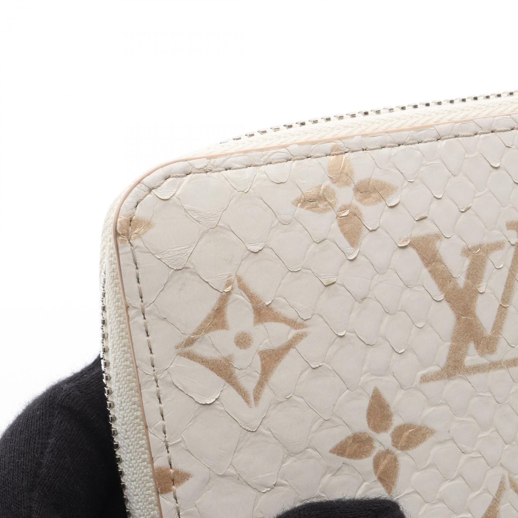 Louis Vuitton Louis Vuitton Louis Vuitton Zippy Wallet Monogram Exotic Long Wallet Leather Long Wallet N97773 DUTY FREE for USA Size ONE SIZE - 6 Thumbnail