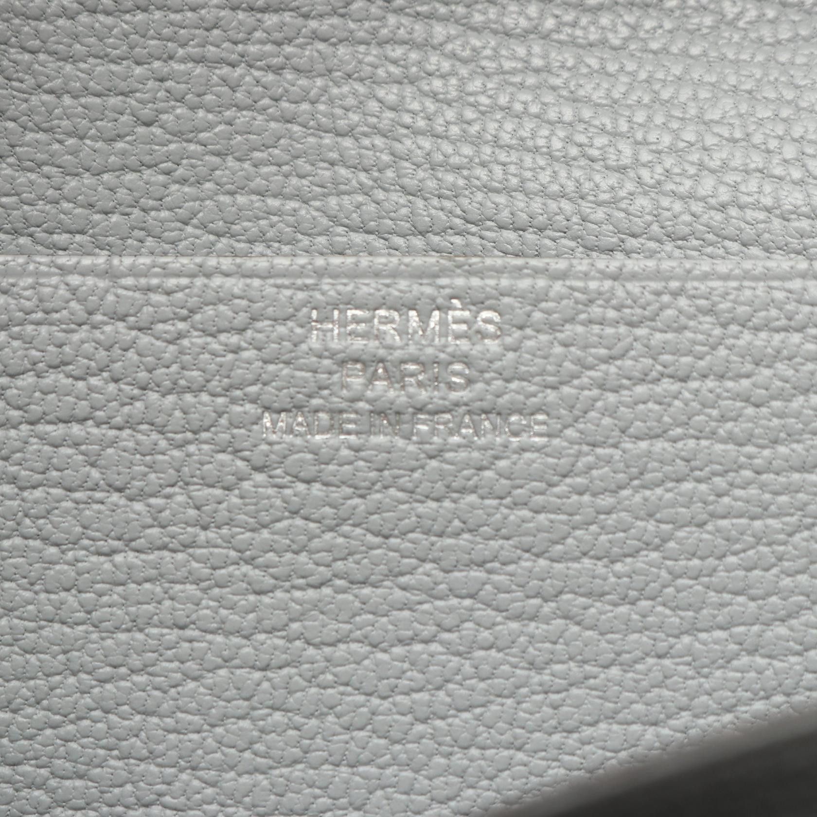 Hermes Hermes Hermes Bearn Souffle Leather Long Wallet Leather Long Wallet Stamp B (2023) DUTY FREE for USA Size ONE SIZE - 5 Thumbnail