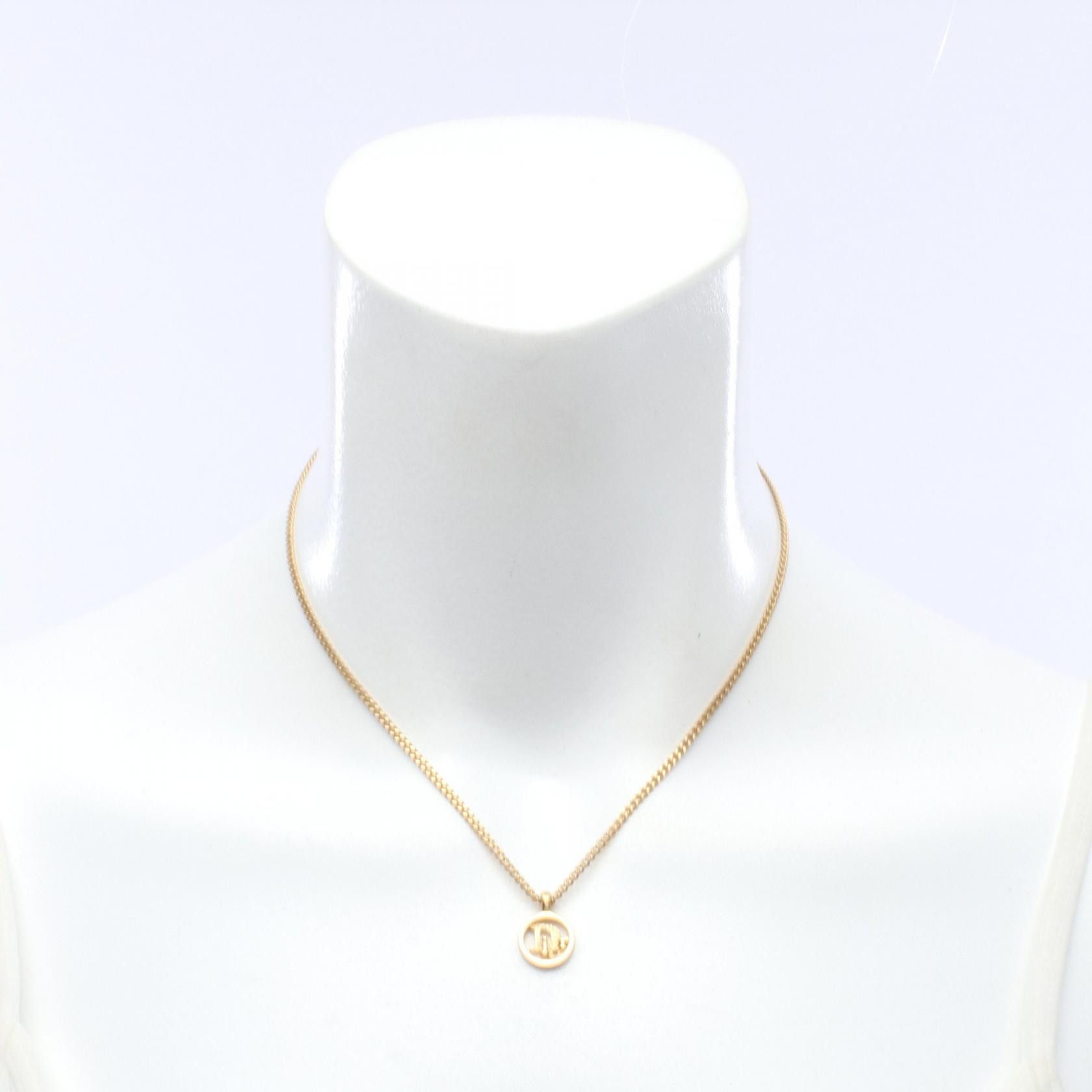 Dior Dior Christian Dior Circle Logo Necklace Metal Necklace DUTY FREE for USA Size ONE SIZE - 5 Thumbnail