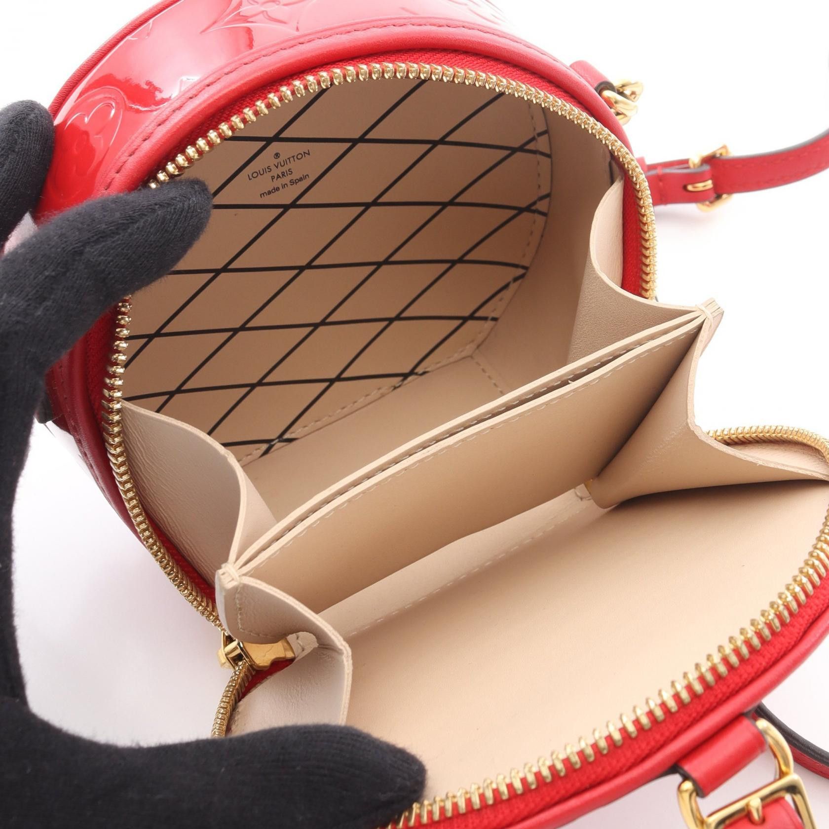 Louis Vuitton Louis Vuitton Louis Vuitton Mini Boite Chapeau Vernis Shoulder Bag Leather Shoulder Bag M90498 DUTY FREE for USA Size ONE SIZE - 3 Thumbnail