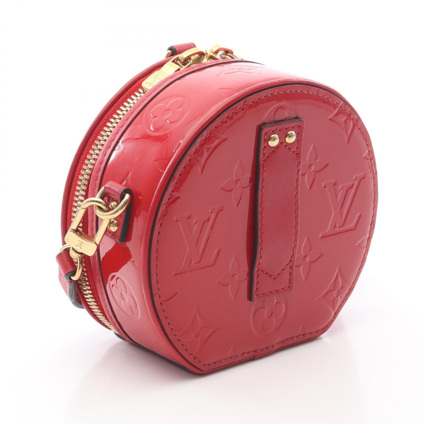 Louis Vuitton Louis Vuitton Louis Vuitton Mini Boite Chapeau Vernis Shoulder Bag Leather Shoulder Bag M90498 DUTY FREE for USA Size ONE SIZE - 2 Thumbnail
