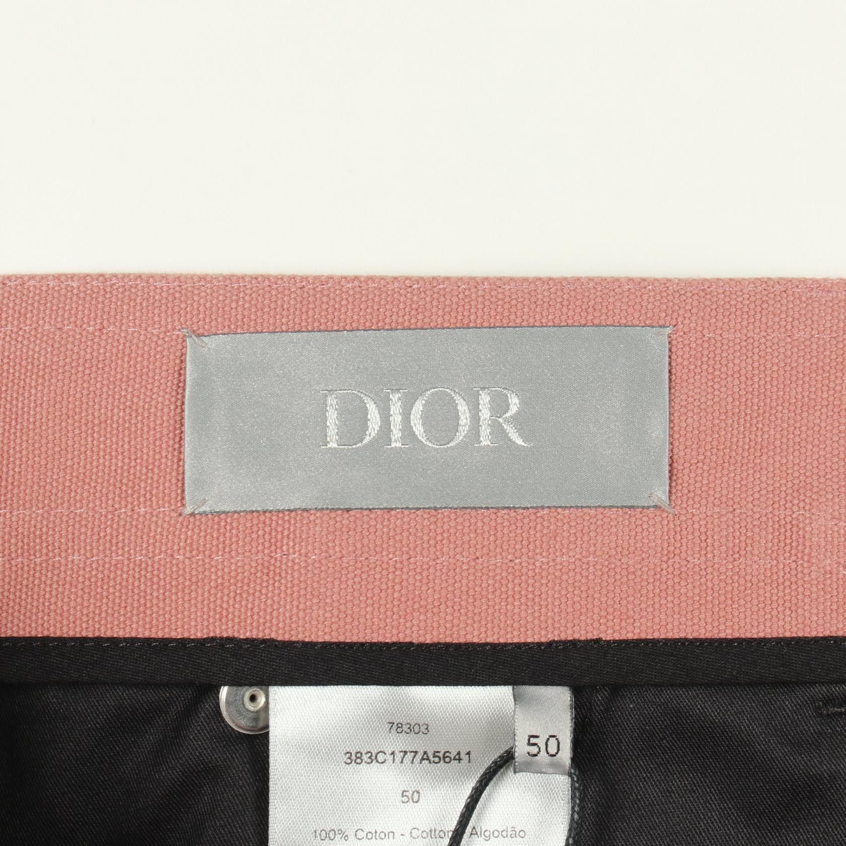 Dior Dior Dior Cotton Canvas Gardener Pants Textile Pants 383C177A5641 DUTY FREE for USA Size ONE SIZE - 3 Thumbnail