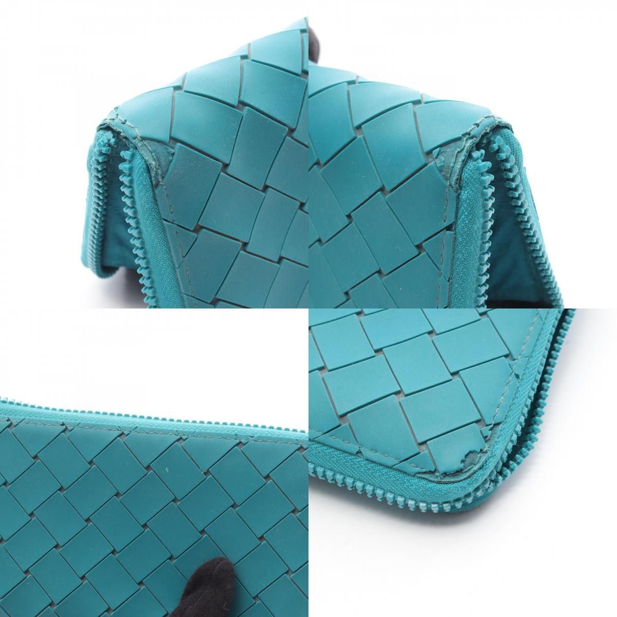 Bottega Veneta Bottega Veneta Bottega Veneta Intrecciato Rubber Long Zip Wallet Plastic / Synthetic Long Wallet DUTY FREE for USA Size ONE SIZE - 9 Thumbnail