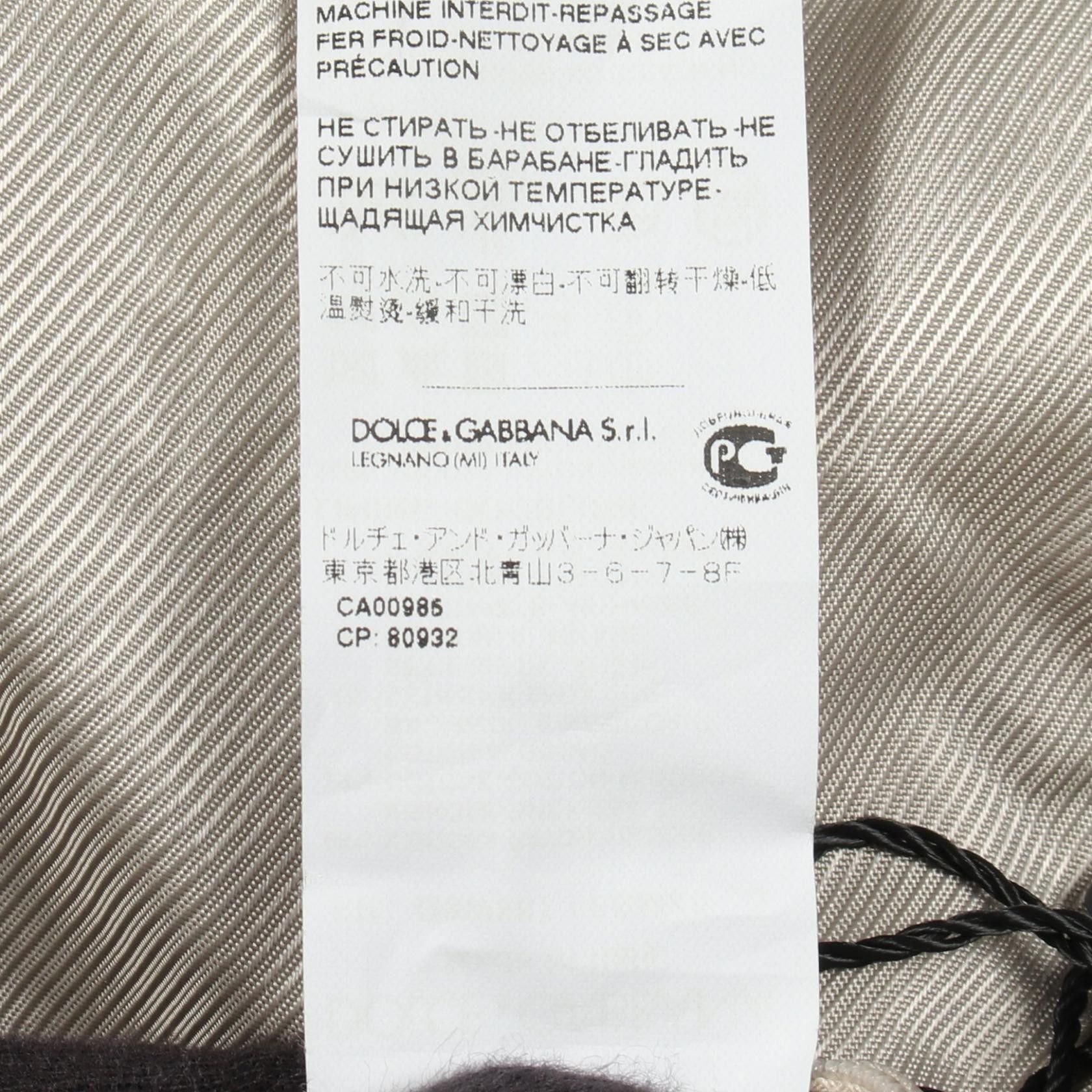 Dolce & Gabbana Dolce & Gabbana Dolce & Gabbana silk rayon cotton blouson Textile Outerwear DUTY FREE for USA Size ONE SIZE - 4 Thumbnail