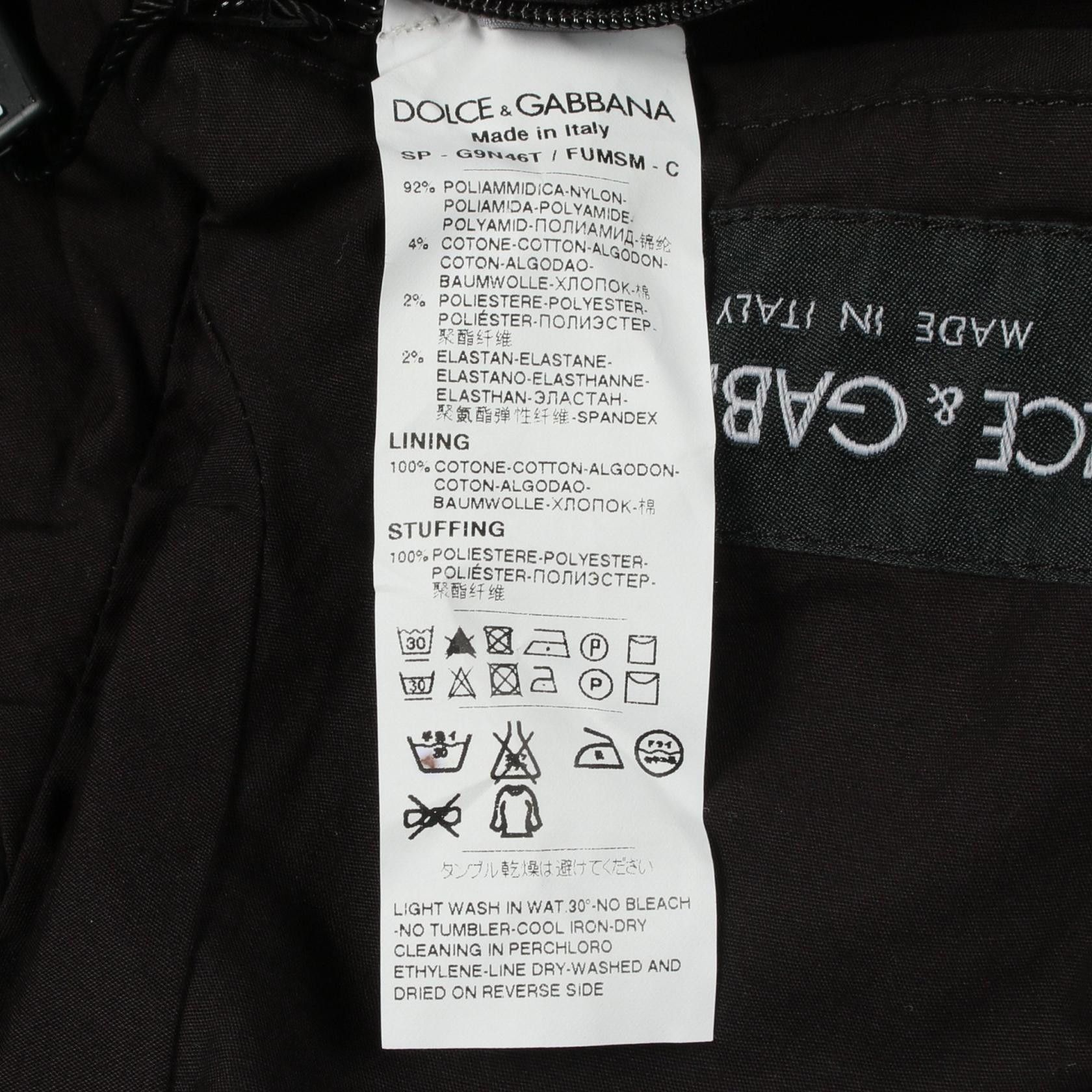Other Other Dolce & Gabbana Nylon Jacket Textile Outerwear G9N46T DUTY FREE for USA Size ONE SIZE - 5 Thumbnail