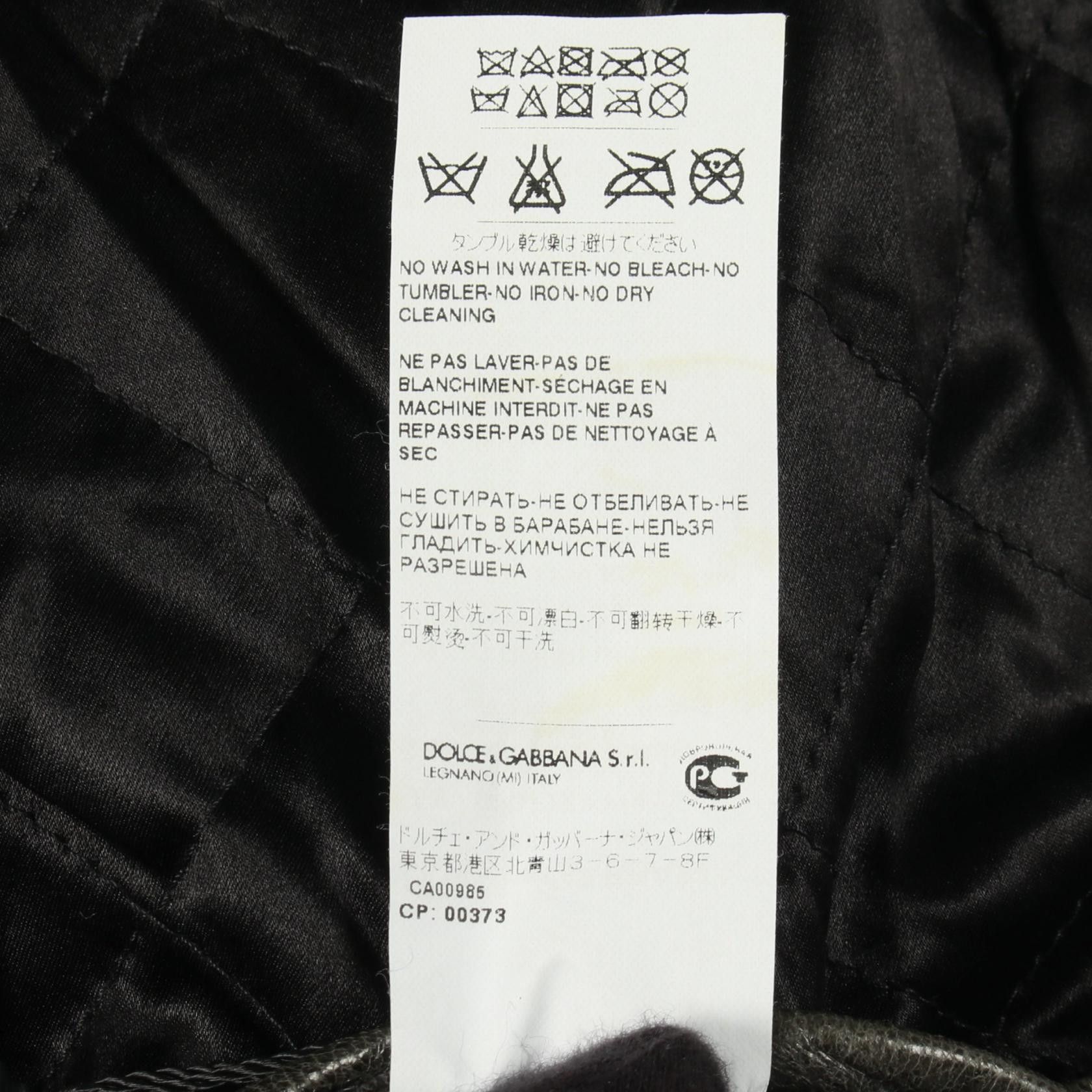 Dolce & Gabbana Dolce & Gabbana Dolce & Gabbana Leather Outerwear Leather Outerwear DUTY FREE for USA Size ONE SIZE - 4 Thumbnail