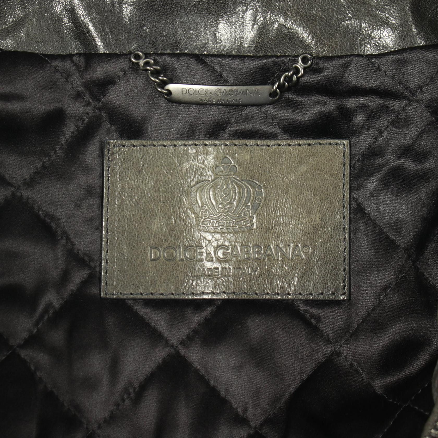 Dolce & Gabbana Dolce & Gabbana Dolce & Gabbana Leather Outerwear Leather Outerwear DUTY FREE for USA Size ONE SIZE - 3 Thumbnail