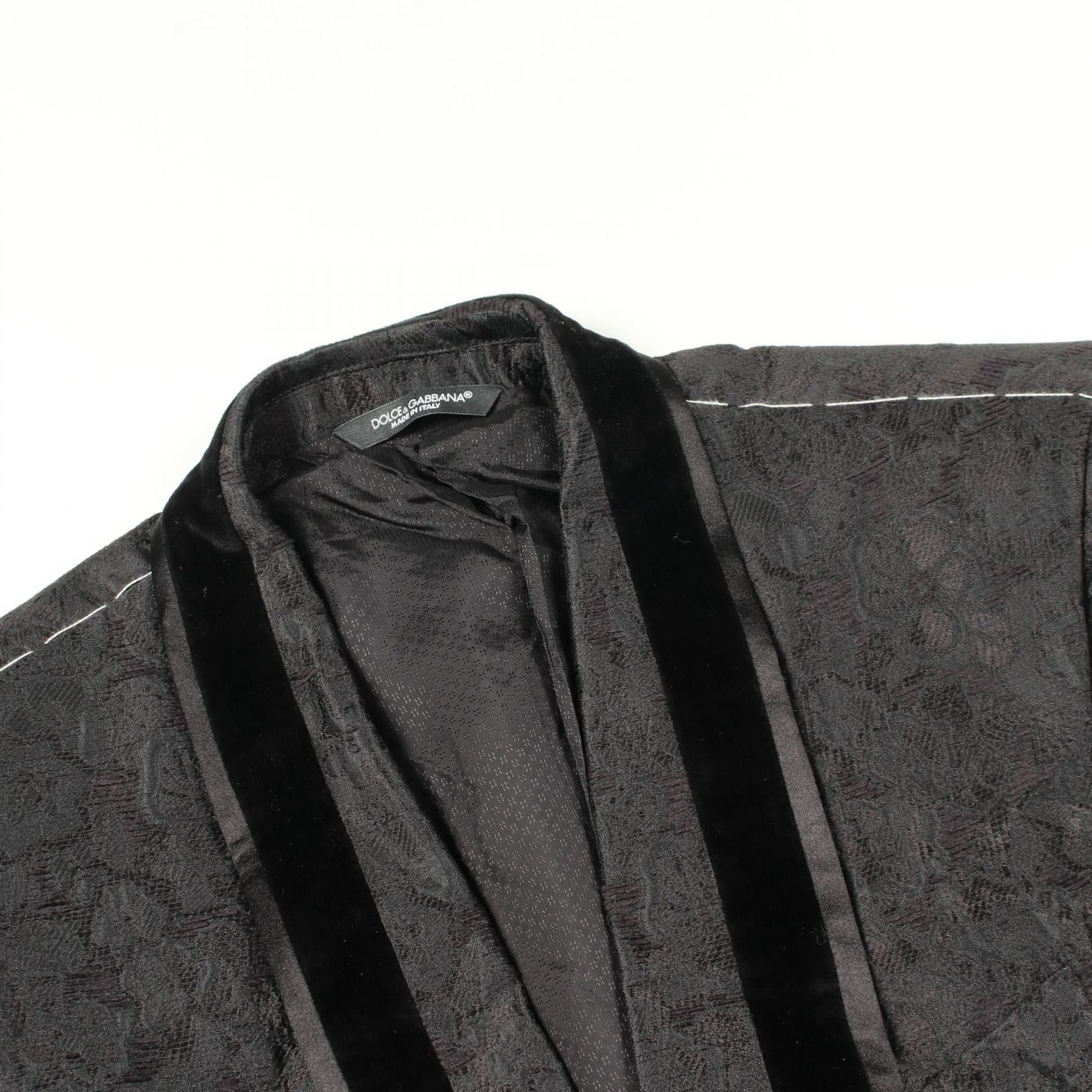 Dolce & Gabbana Dolce & Gabbana Dolce & Gabbana Rayon Acetate Tailored Jacket Textile Outerwear G2HE7T DUTY FREE for USA Size ONE SIZE - 6 Thumbnail