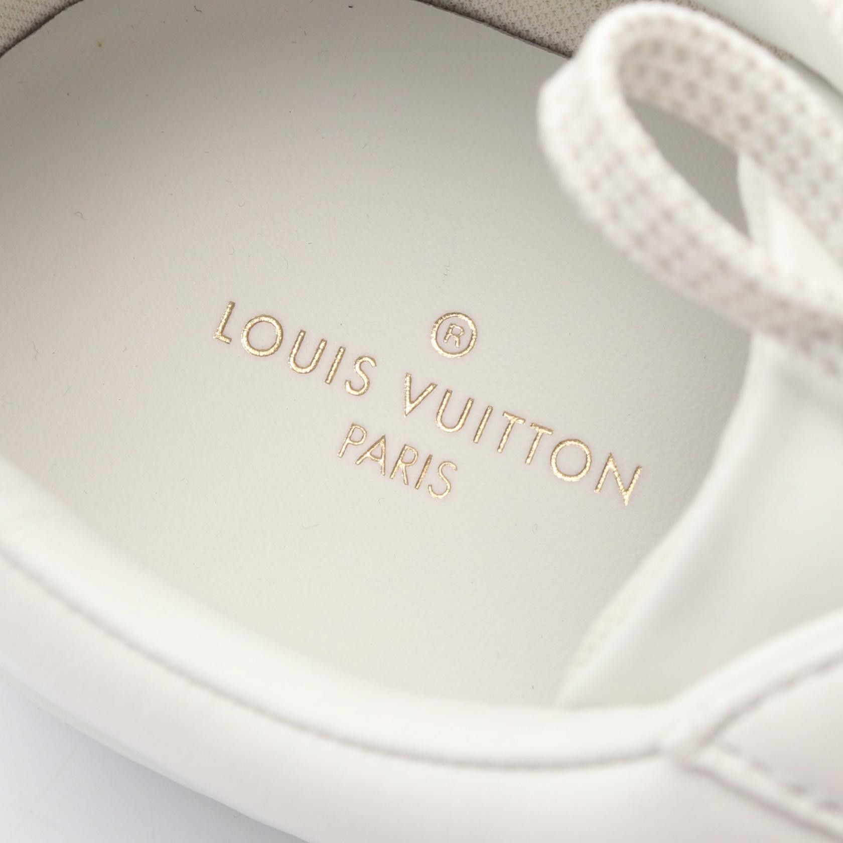 Louis Vuitton Louis Vuitton Louis Vuitton Luxembourg Line Leather Sneakers Leather Shoes DUTY FREE for USA Size ONE SIZE - 5 Thumbnail