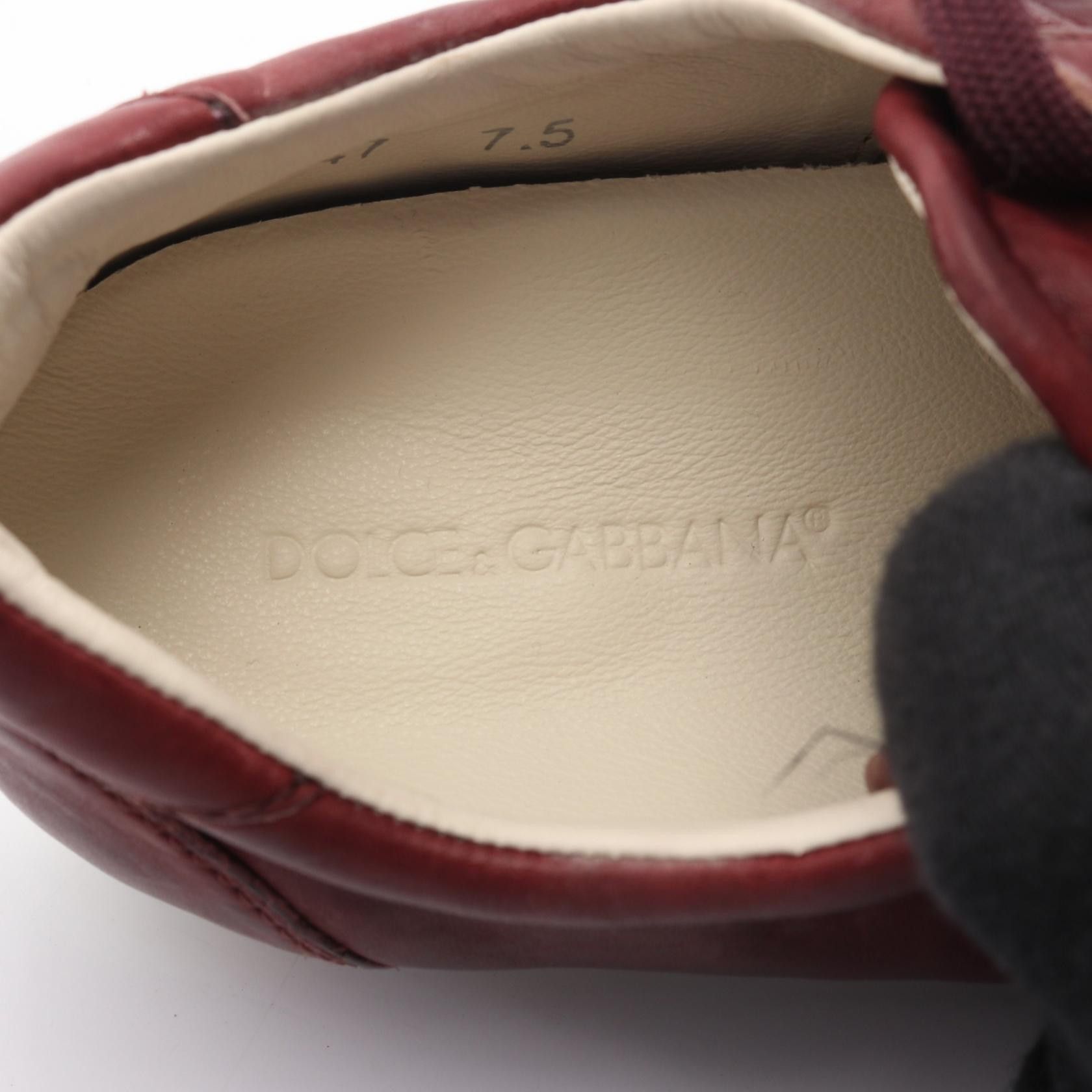Dolce & Gabbana Dolce & Gabbana Dolce & Gabbana Leather Sneakers Leather Shoes DUTY FREE for USA Size ONE SIZE - 5 Thumbnail