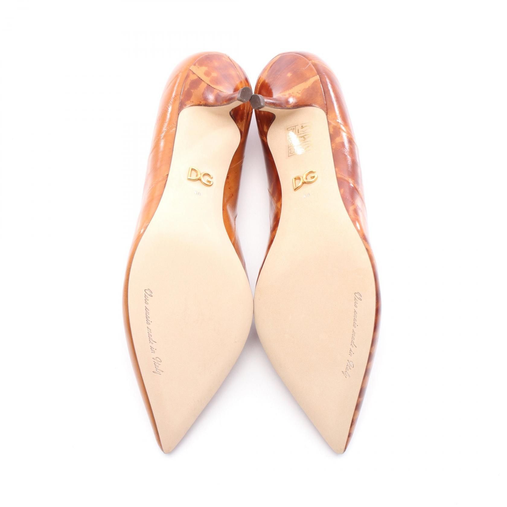 Dolce & Gabbana Dolce & Gabbana Dolce & Gabbana Leather Pumps Leather Shoes DUTY FREE for USA Size ONE SIZE - 4 Thumbnail