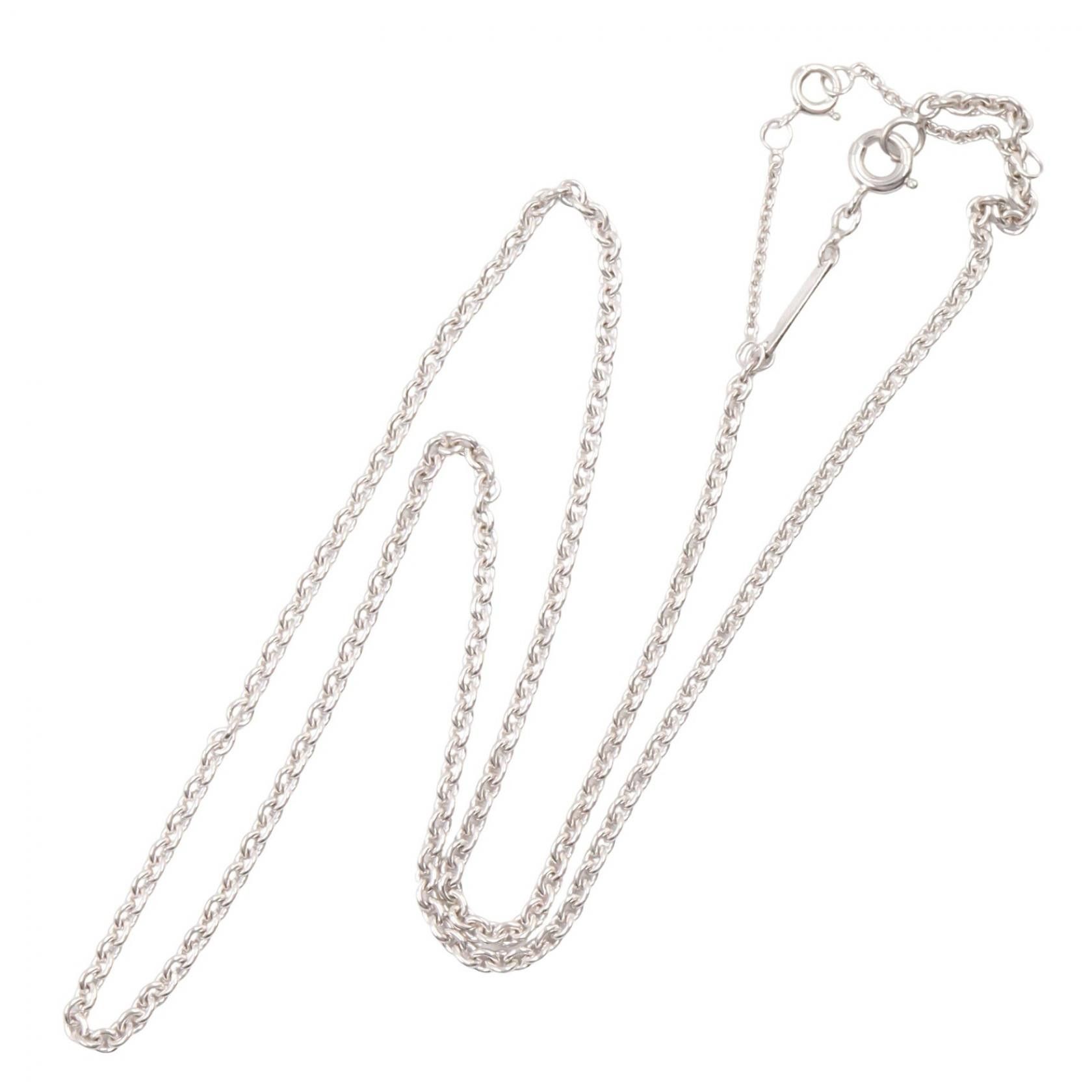 Cartier Cartier Cartier Au750 White Gold Necklace Precious Metal Necklace DUTY FREE for USA Size ONE SIZE - 2 Thumbnail