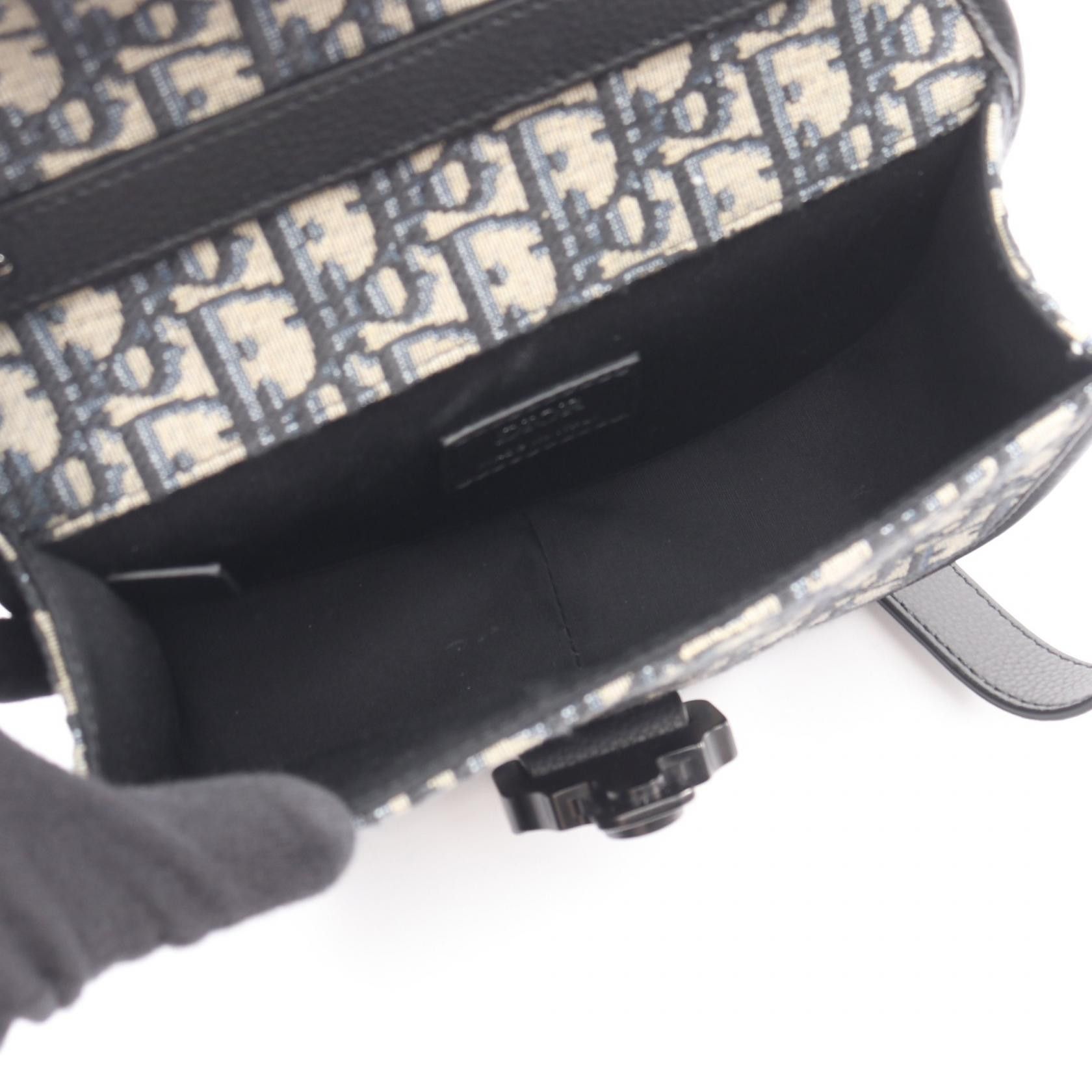 Dior Dior Dior GALLOP Oblique Canvas Leather Shoulder Bag Textile Shoulder Bag 1ADPO033YKY_H27E DUTY FREE for USA Size ONE SIZE - 3 Thumbnail