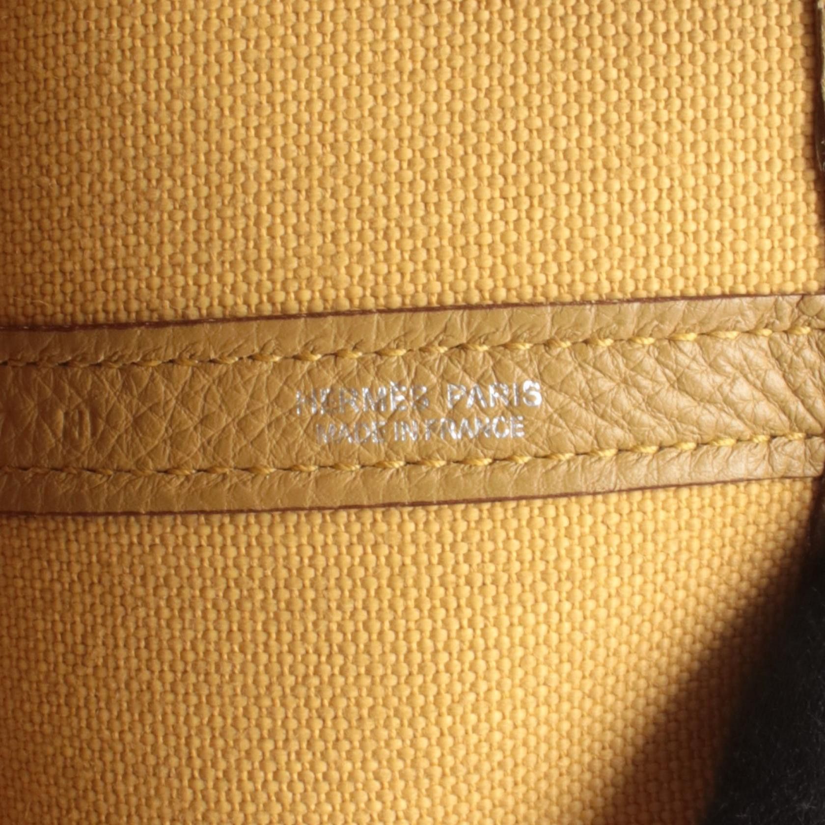 Hermes Hermes Hermes Garden File PM Toile Officier Negonda Tote Bag Leather Tote Bag Stamp Y (2020) DUTY FREE for USA Size ONE SIZE - 4 Thumbnail