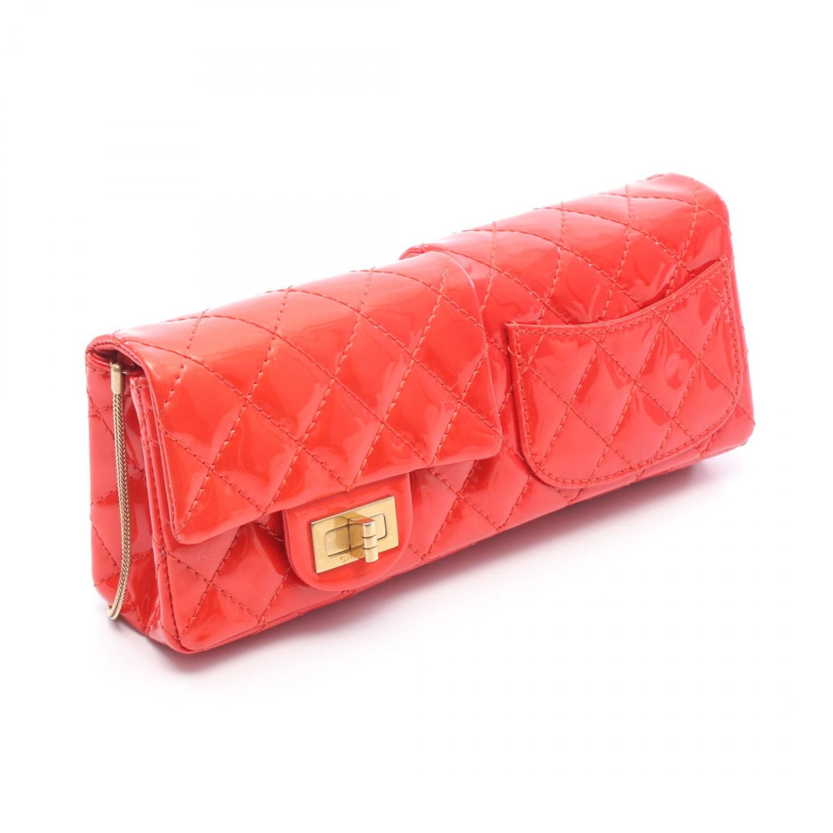 Chanel Chanel Chanel 2.55 Patent Leather Shoulder Bag Leather Shoulder Bag DUTY FREE for USA Size ONE SIZE - 2 Thumbnail