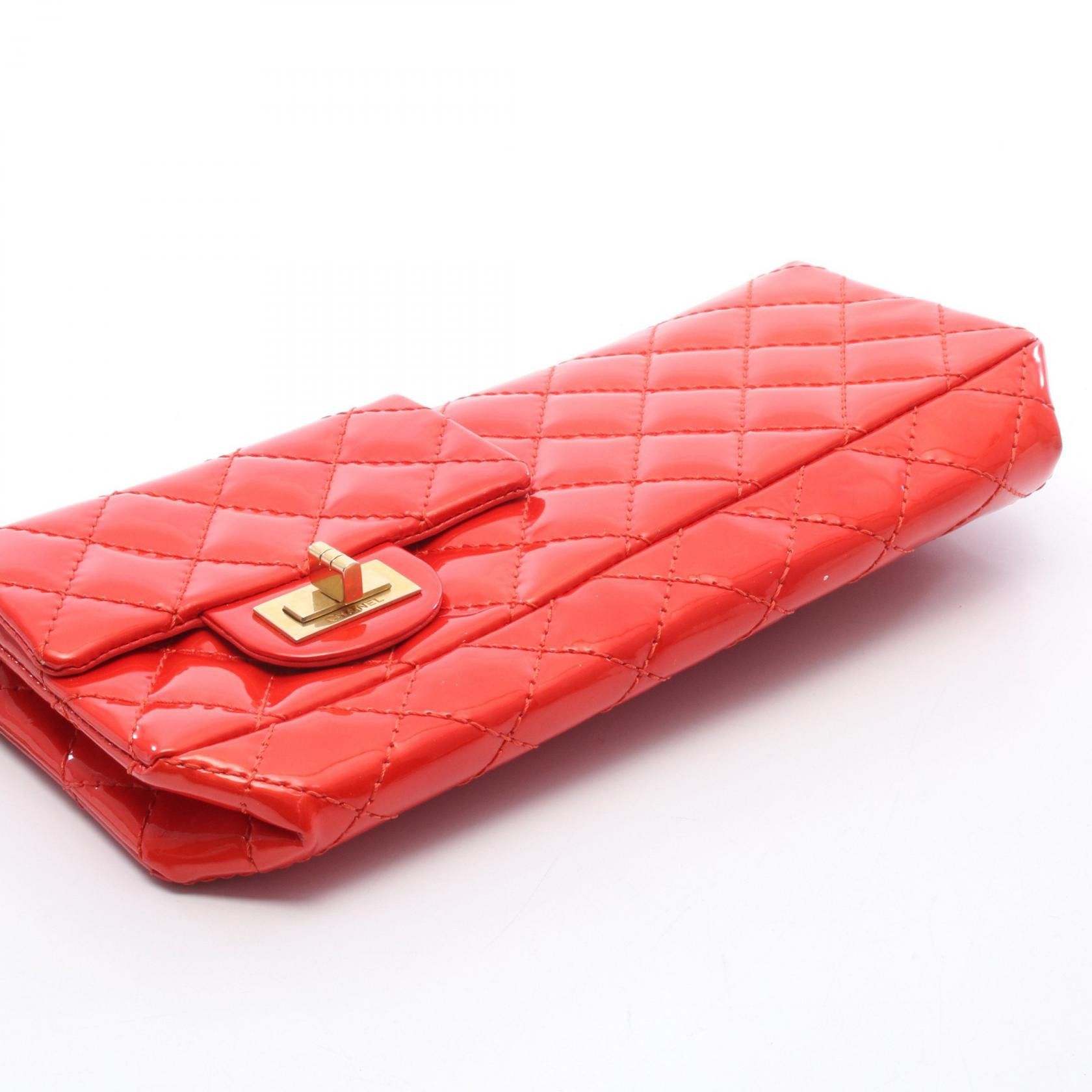 Chanel Chanel Chanel 2.55 Patent Leather Shoulder Bag Leather Shoulder Bag DUTY FREE for USA Size ONE SIZE - 10 Thumbnail