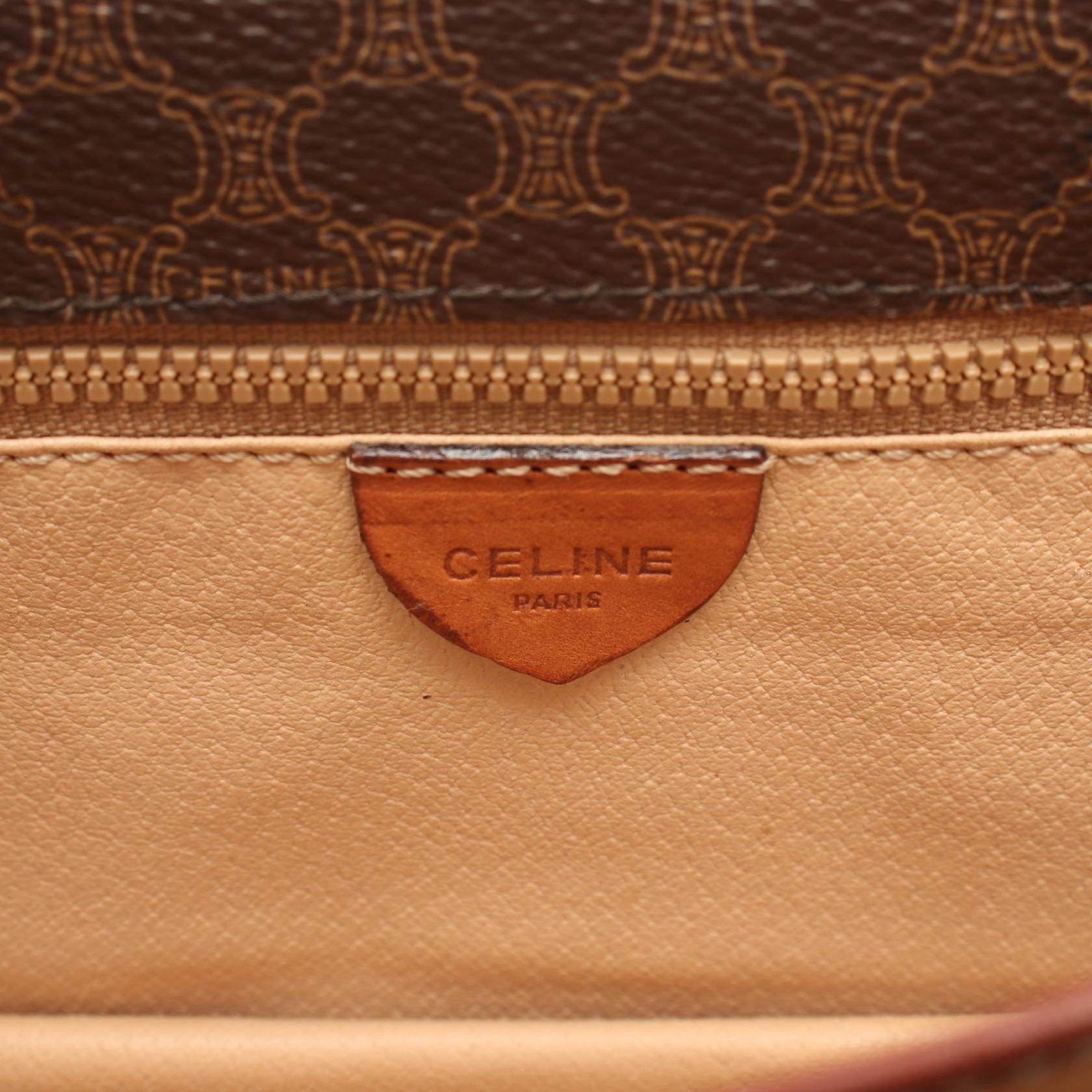 Celine Celine CELINE Macadam Coated Canvas Shoulder Bag Plastic / Synthetic Shoulder Bag DUTY FREE for USA Size ONE SIZE - 4 Thumbnail