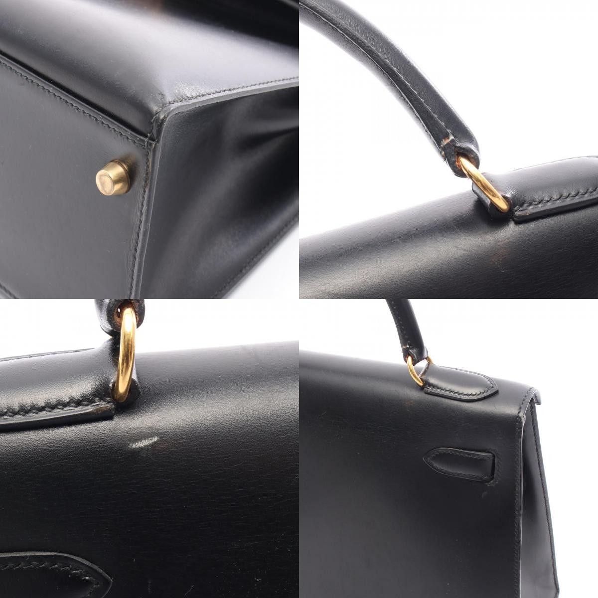 Hermes Hermes Hermes Kelly32 Box Calf Handbag Leather Handbag Y DUTY FREE for USA Size ONE SIZE - 9 Thumbnail