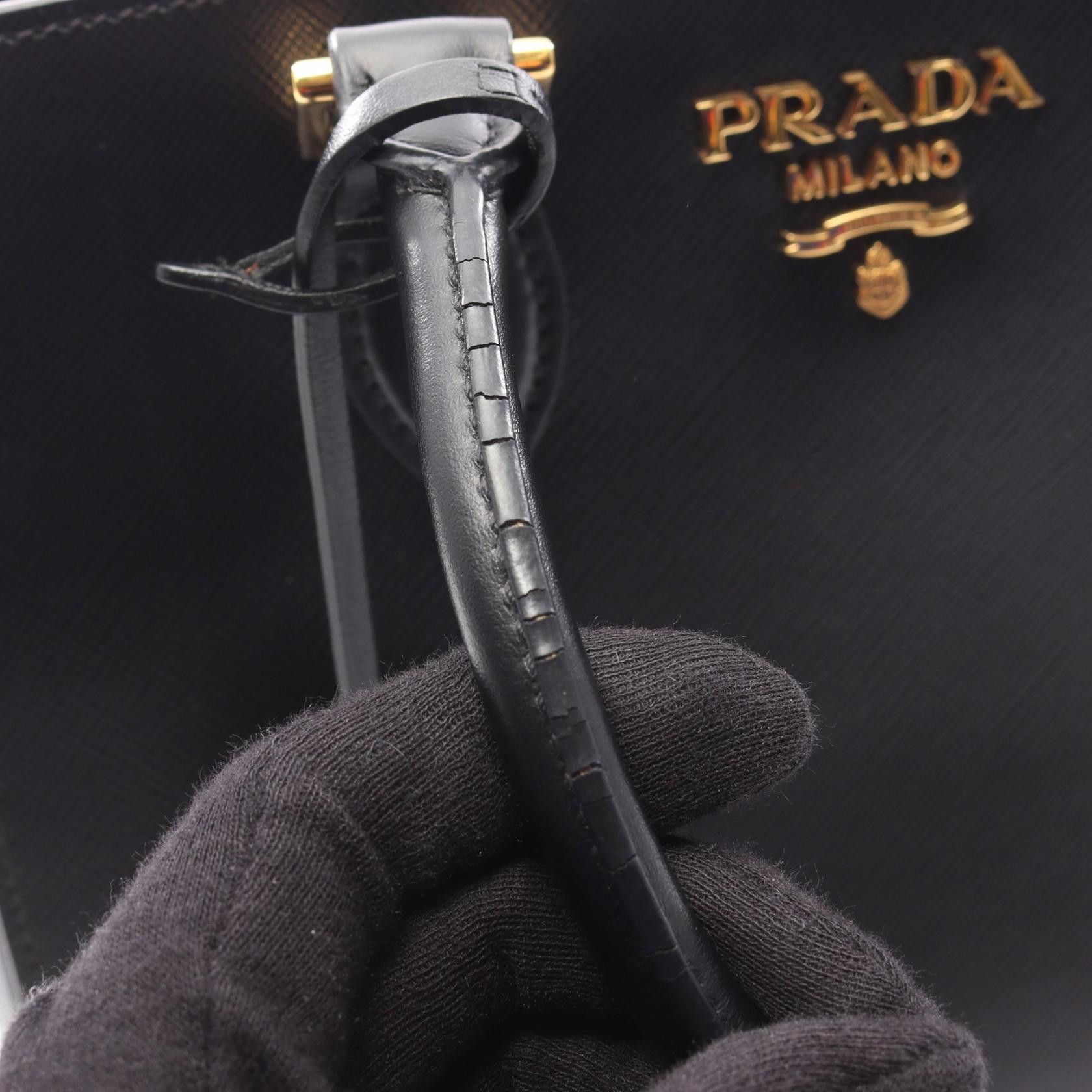 Prada Prada Prada Saffiano Handbag Leather Handbag 1BA113 DUTY FREE for USA Size ONE SIZE - 9 Thumbnail