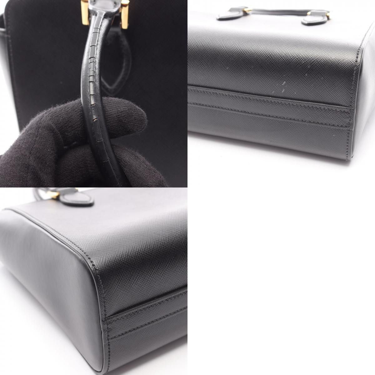 Prada Prada Prada Saffiano Handbag Leather Handbag 1BA113 DUTY FREE for USA Size ONE SIZE - 10 Thumbnail