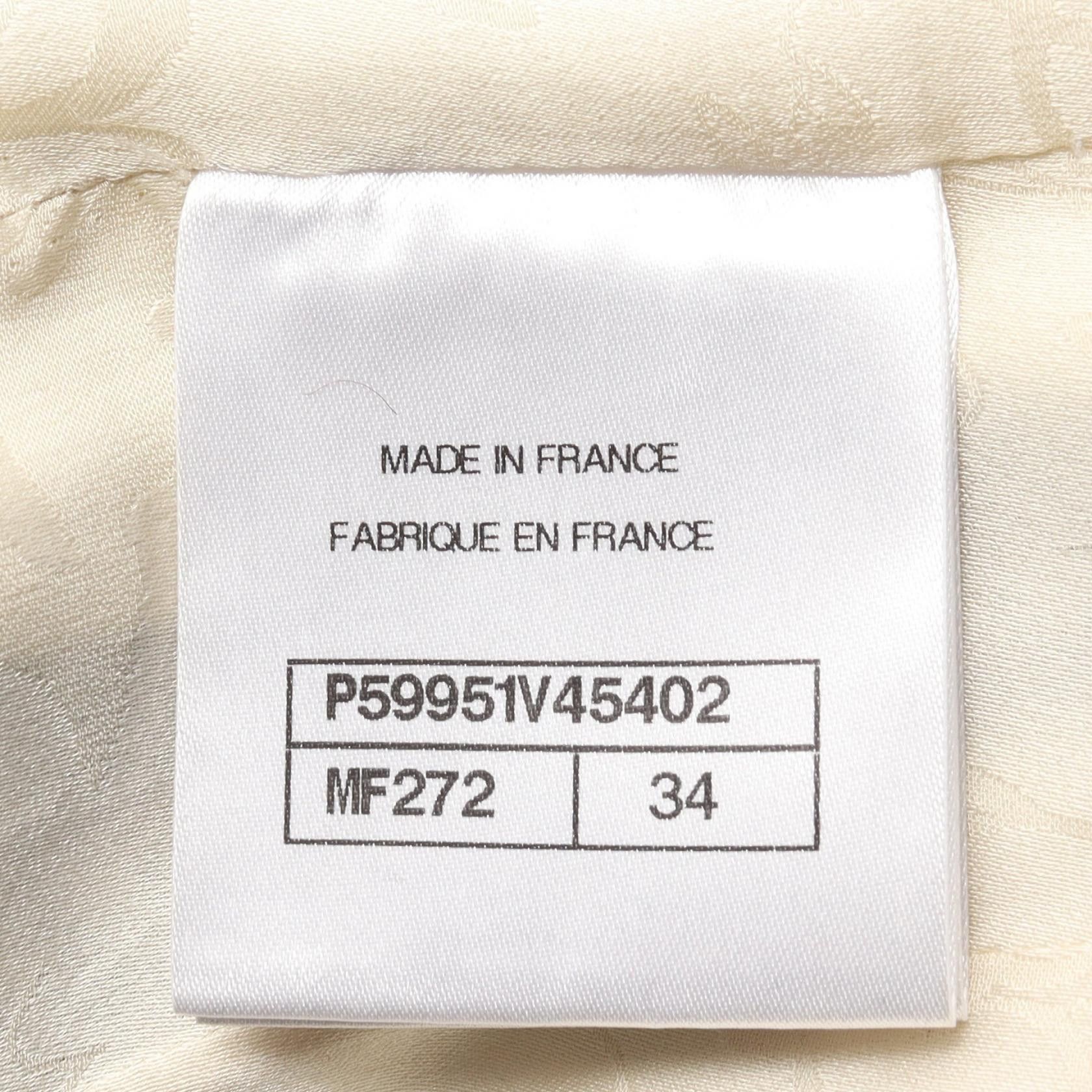 Chanel Chanel Chanel Wool Cashmere Alpaca Coat Textile Outerwear P59951V45402 DUTY FREE for USA Size ONE SIZE - 5 Thumbnail