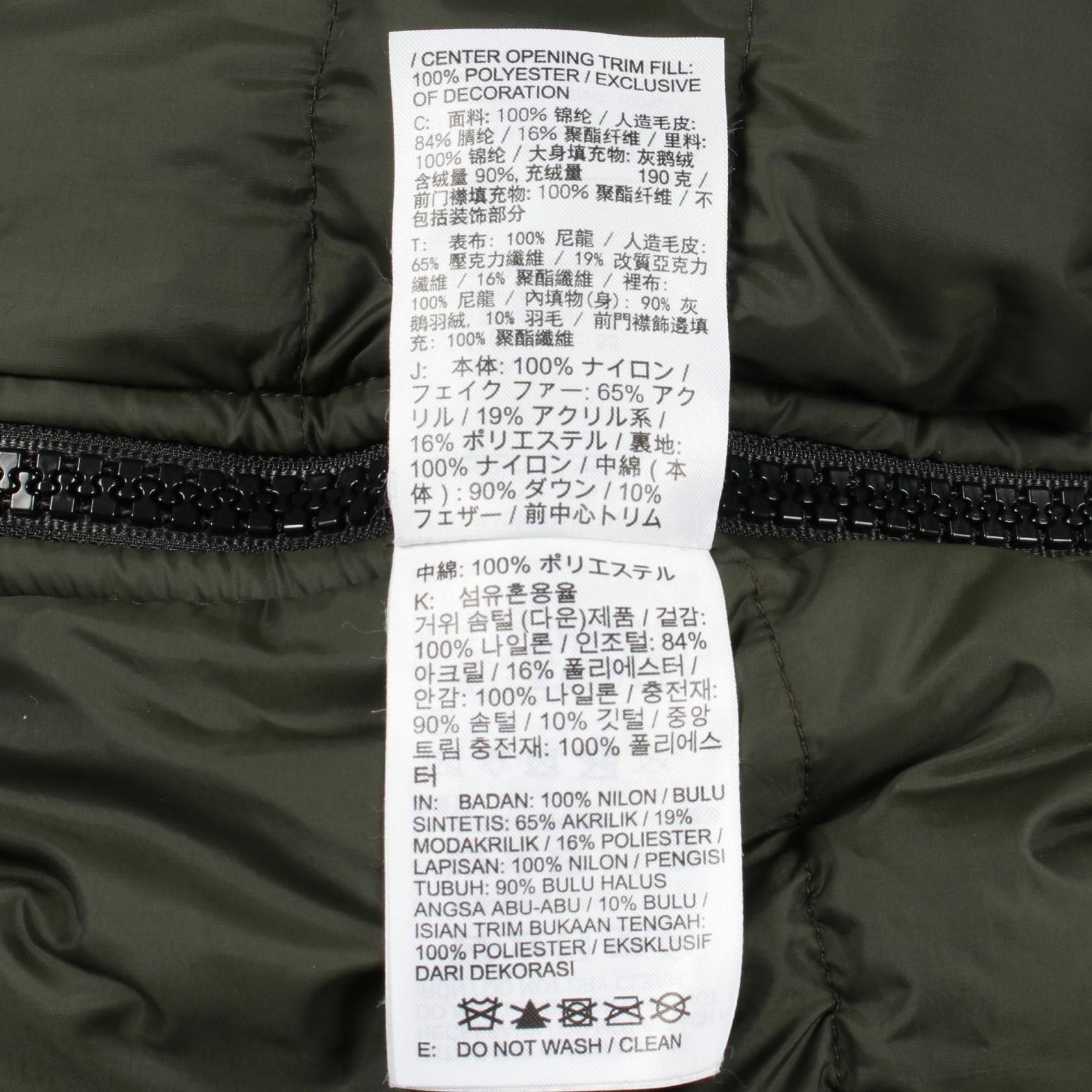 Other Other Nike NikeLab sacai Nylon Faux Fur Down Jacket Textile Outerwear DUTY FREE for USA Size ONE SIZE - 5 Thumbnail