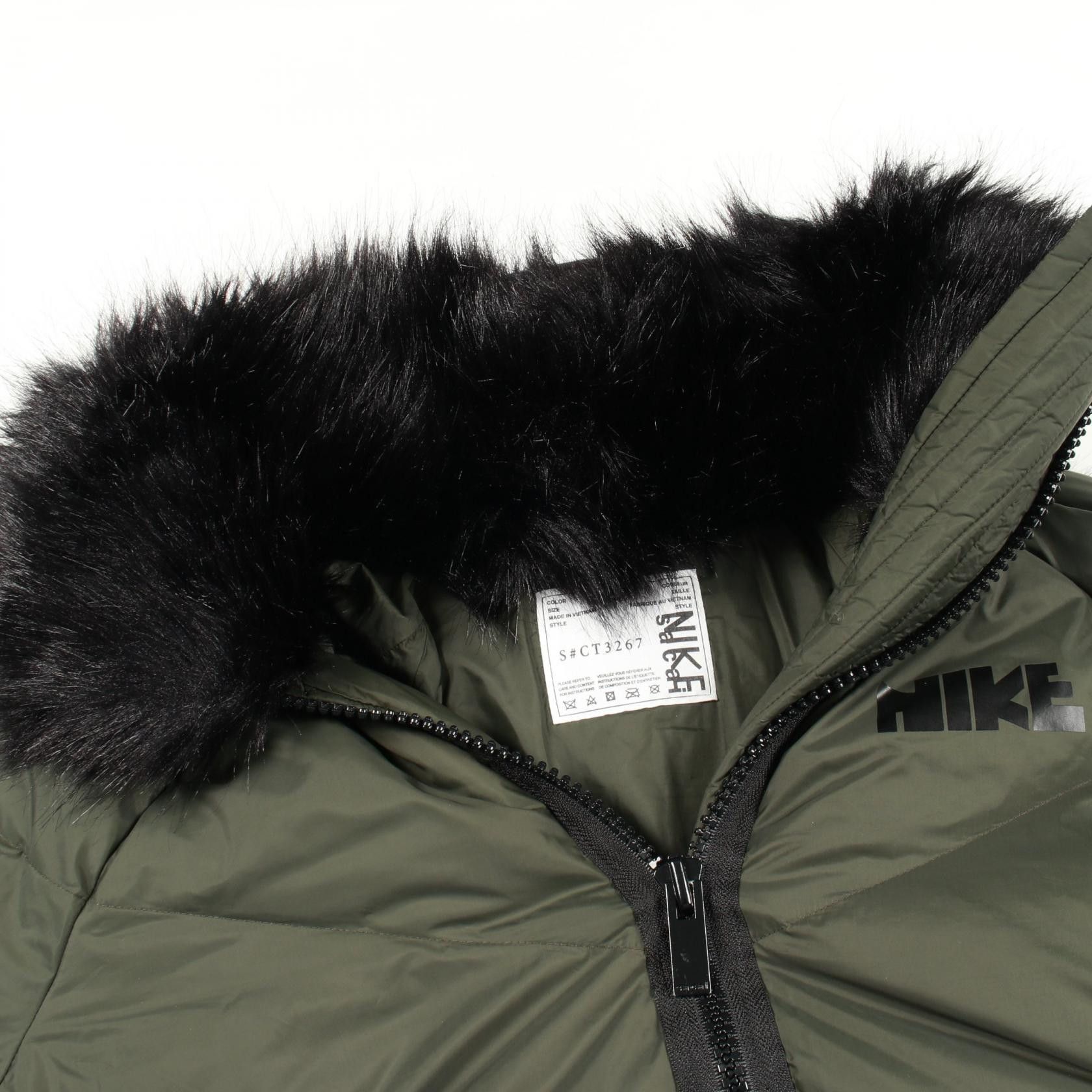 Other Other Nike NikeLab sacai Nylon Faux Fur Down Jacket Textile Outerwear DUTY FREE for USA Size ONE SIZE - 8 Thumbnail