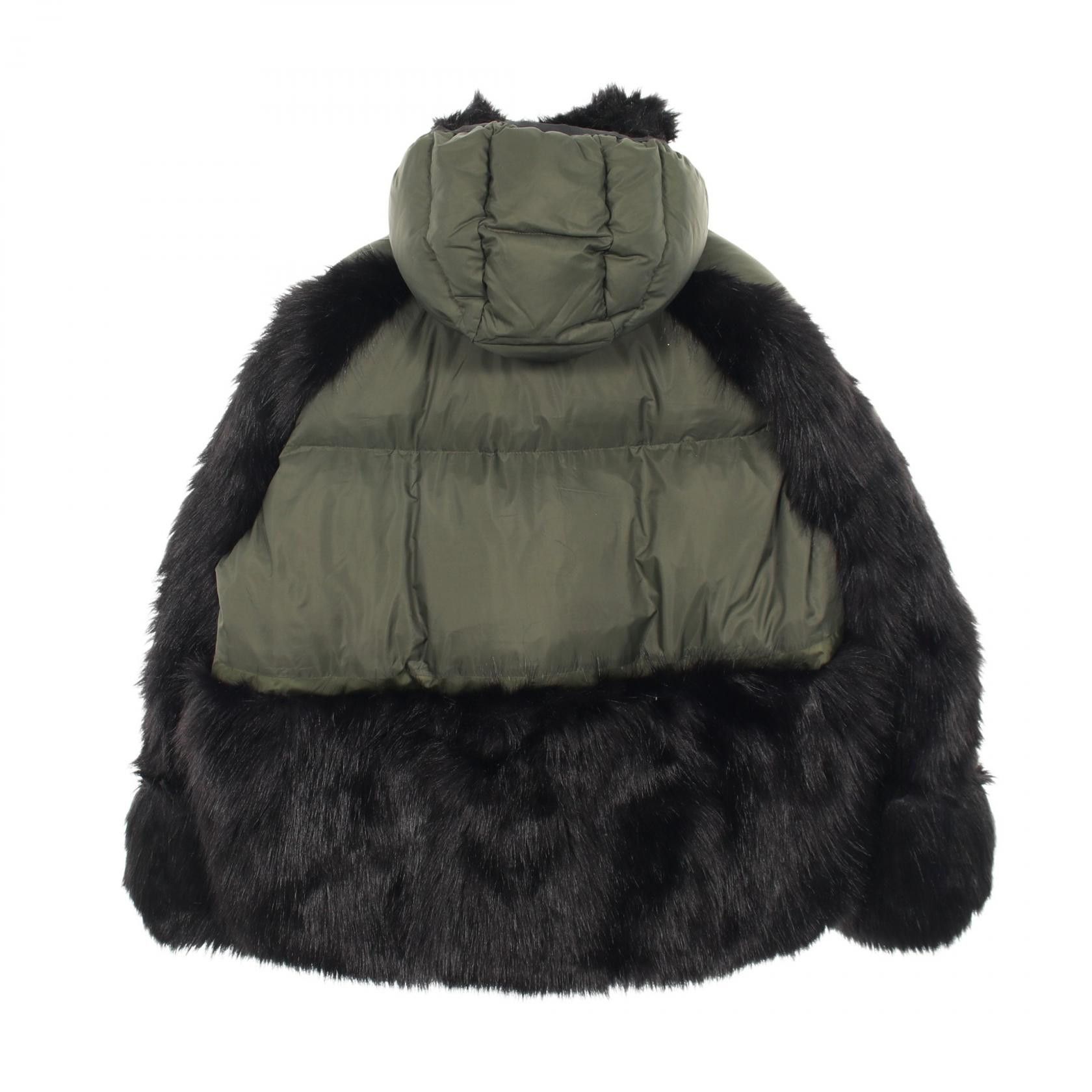 Other Other Nike NikeLab sacai Nylon Faux Fur Down Jacket Textile Outerwear DUTY FREE for USA Size ONE SIZE - 2 Thumbnail