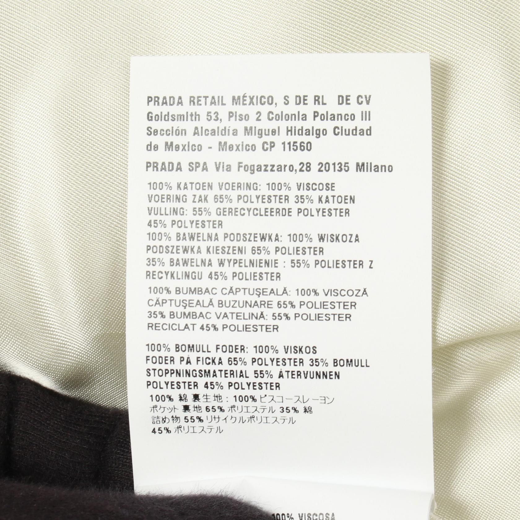 Miu Miu Miu Miu Miu Miu Cotton Blouson Jacket Textile Outerwear DUTY FREE for USA Size ONE SIZE - 5 Thumbnail