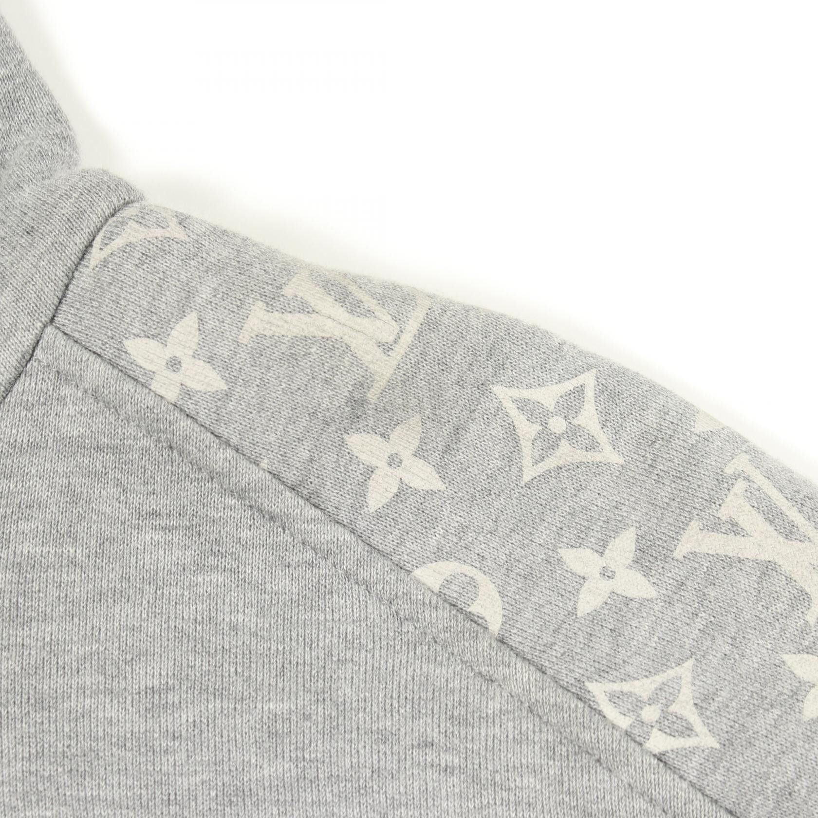 Louis Vuitton Louis Vuitton Louis Vuitton Monogram Circle Cut Hoodie Cotton Top Textile Sweatshirts & Hoodies DUTY FREE for USA Size ONE SIZE - 6 Thumbnail
