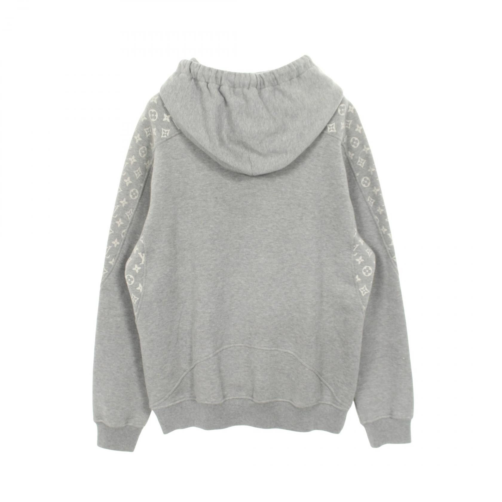 Louis Vuitton Louis Vuitton Louis Vuitton Monogram Circle Cut Hoodie Cotton Top Textile Sweatshirts & Hoodies DUTY FREE for USA Size ONE SIZE - 2 Thumbnail