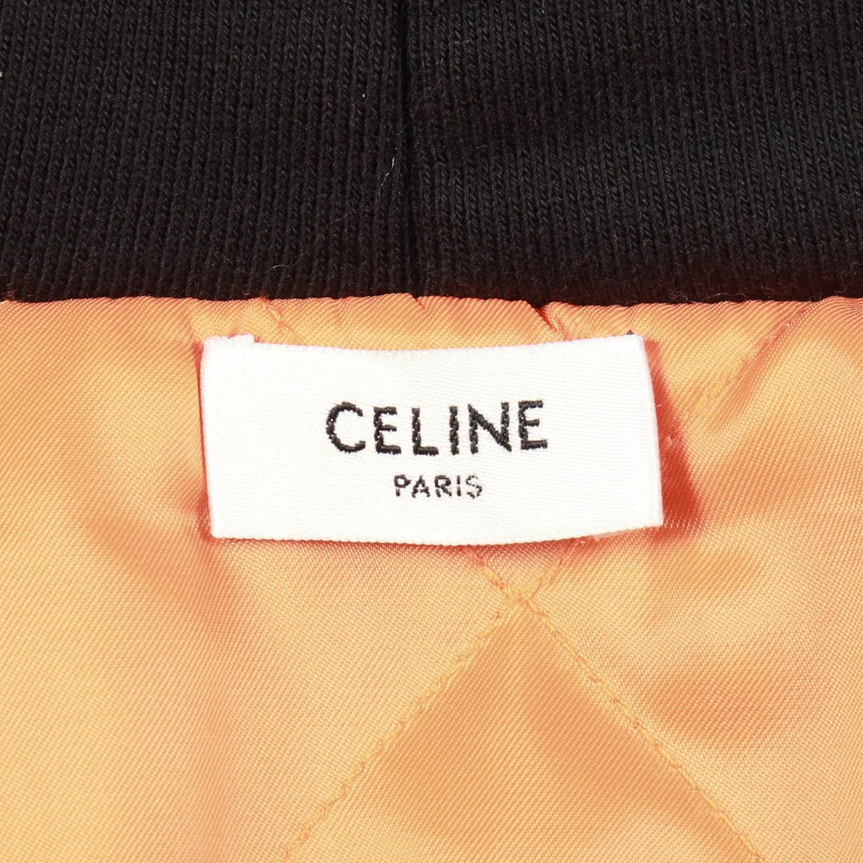 Celine Celine Celine Logo Embroidered Cotton Zip Hoodie Textile Sweatshirts & Hoodies DUTY FREE for USA Size ONE SIZE - 3 Thumbnail